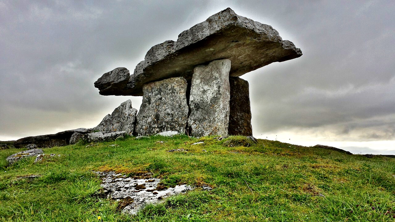 Poulnabrone dolmen in Ireland