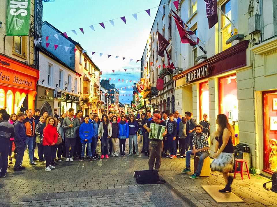 Galway Street Music in Ireland