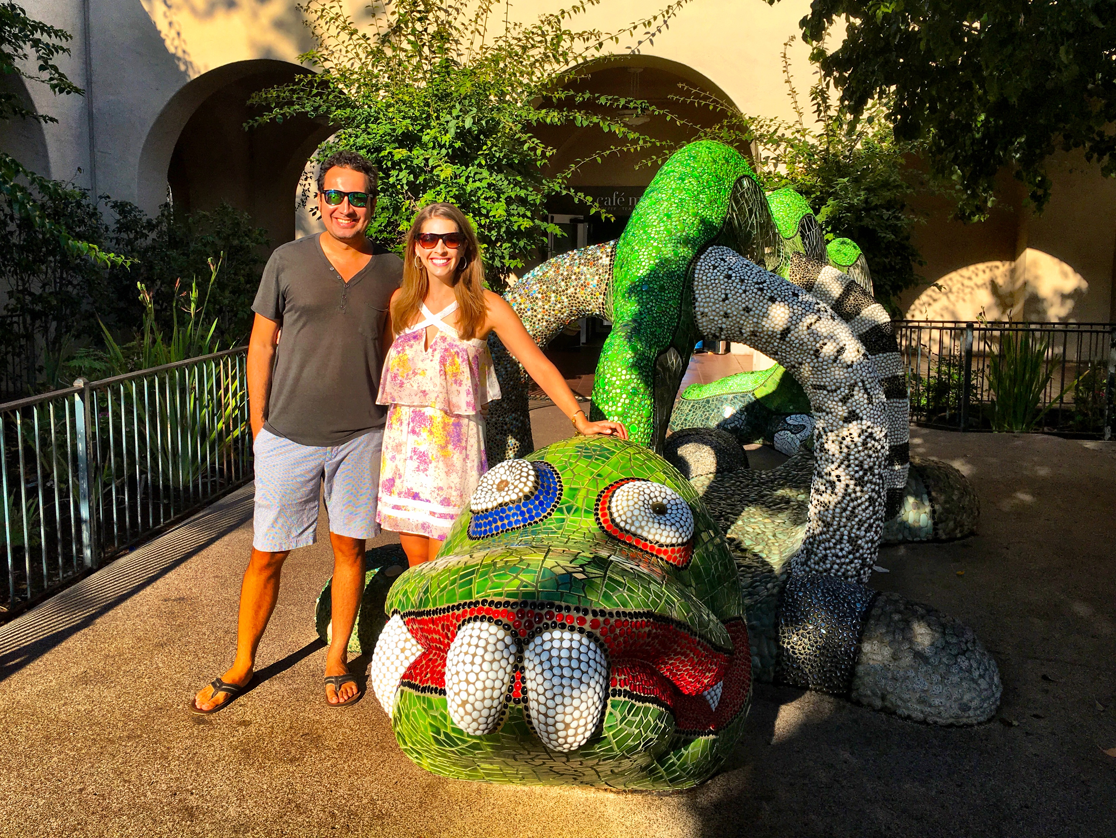 Alligator Sculpture - Balboa Park - San Diego - California