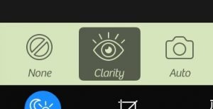 Camera+ Photo Editing App - Clarity