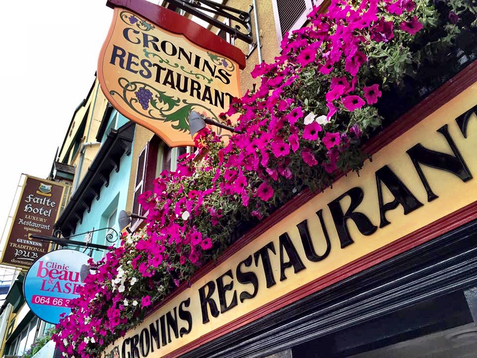 Cronins Restaurant in Killarney Ireland