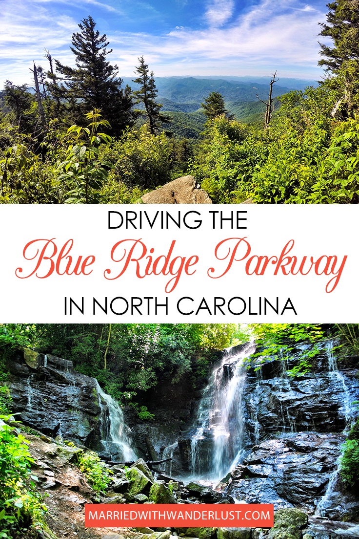 Driving the Blue Ridge Parkway in North Carolina