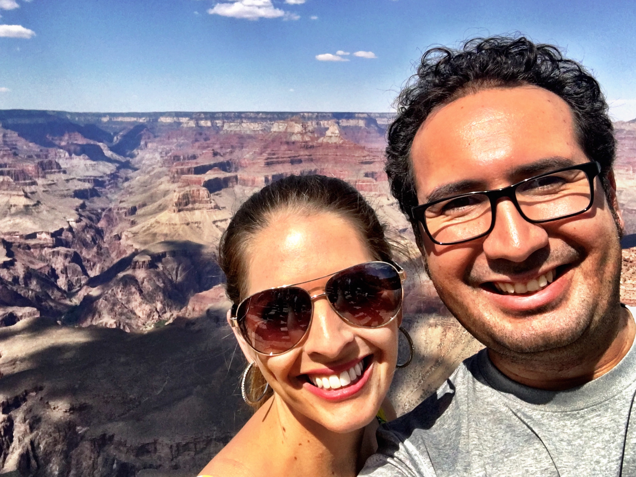 Kristy and WC Williford at the Grand Canyon