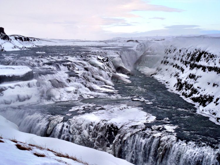 Gullfoss Waterfall in Iceland