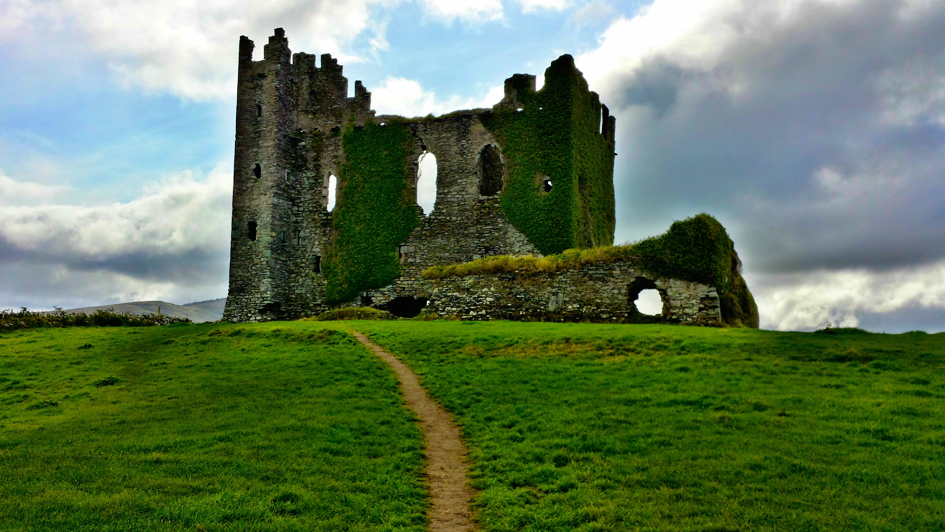 Ballycarbery Castle in Ireland