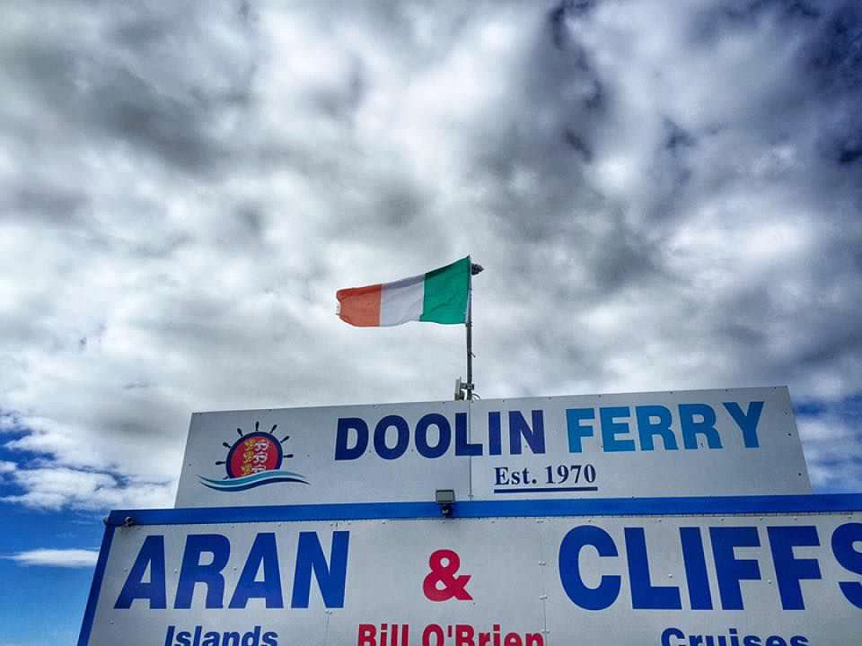 Doolin Ferry in Ireland