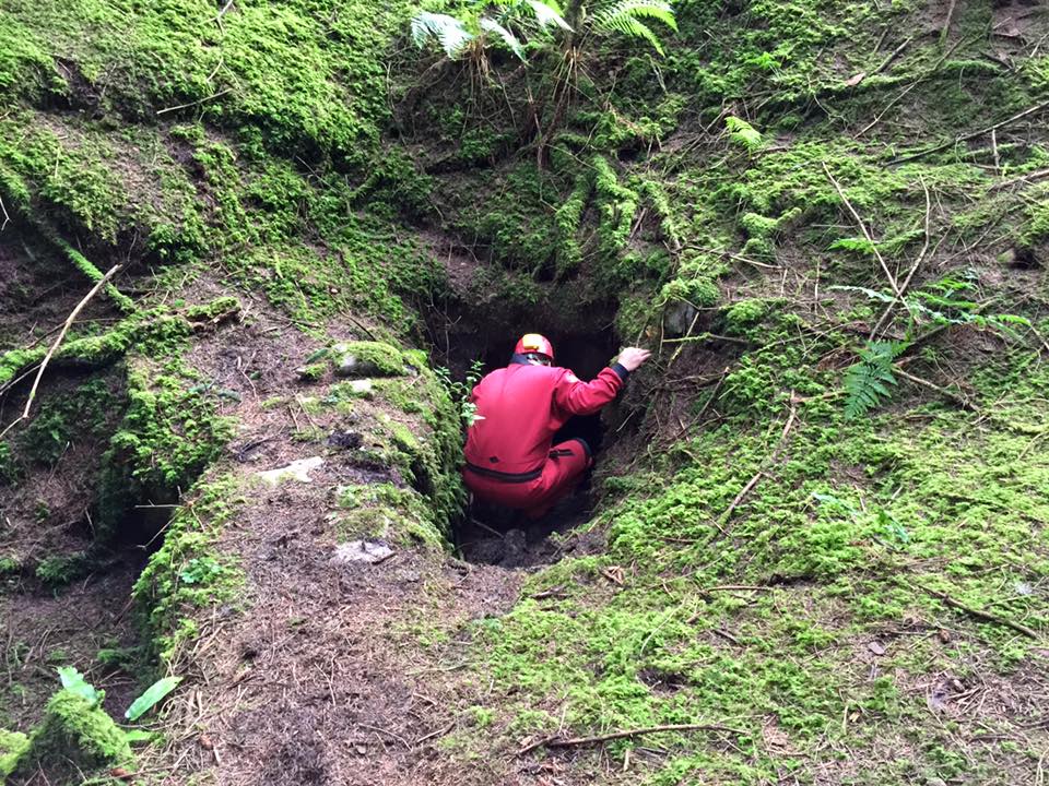 Caving in the Burren Ireland