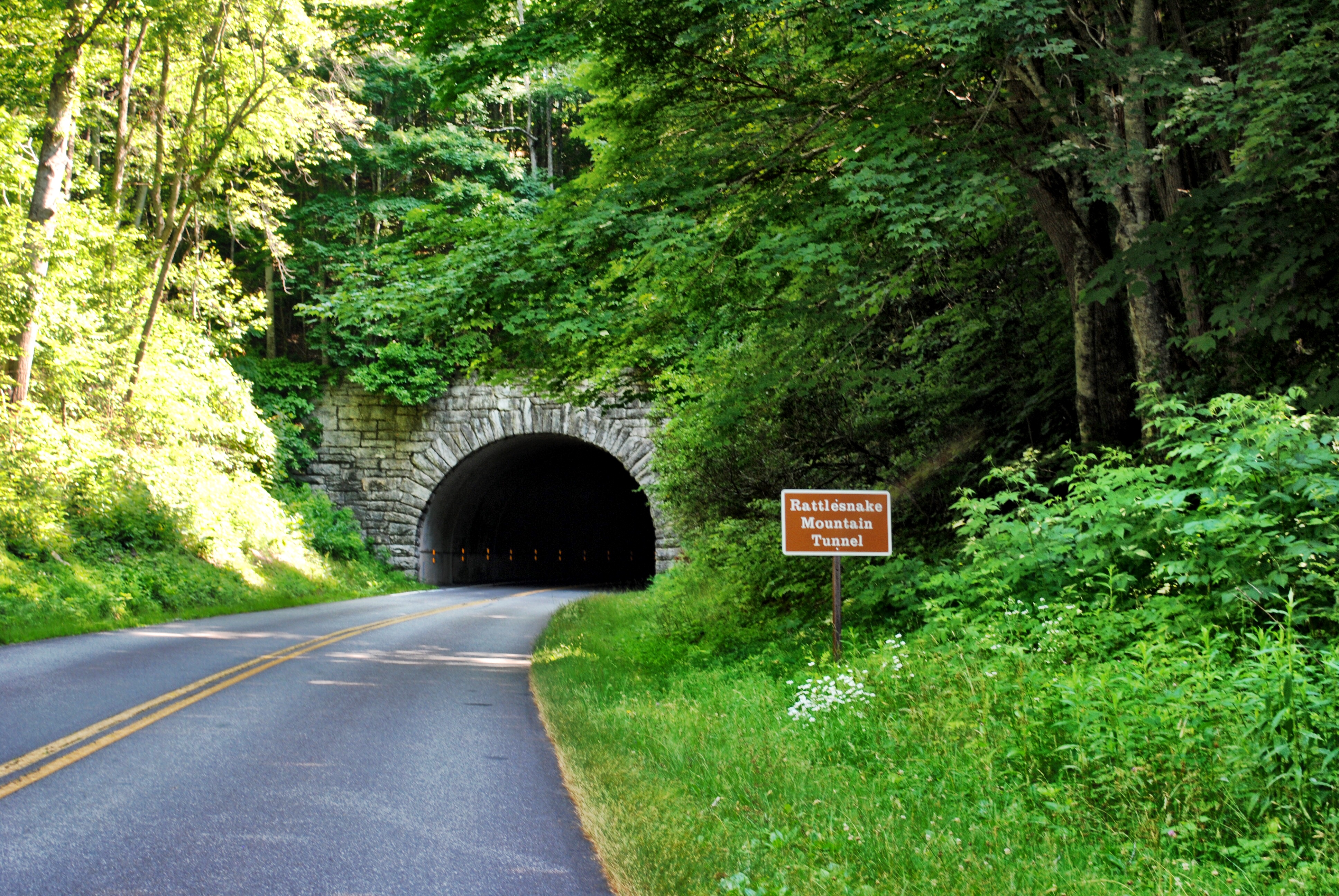 Rattlesnake Mountain Tunnel in North Carolina