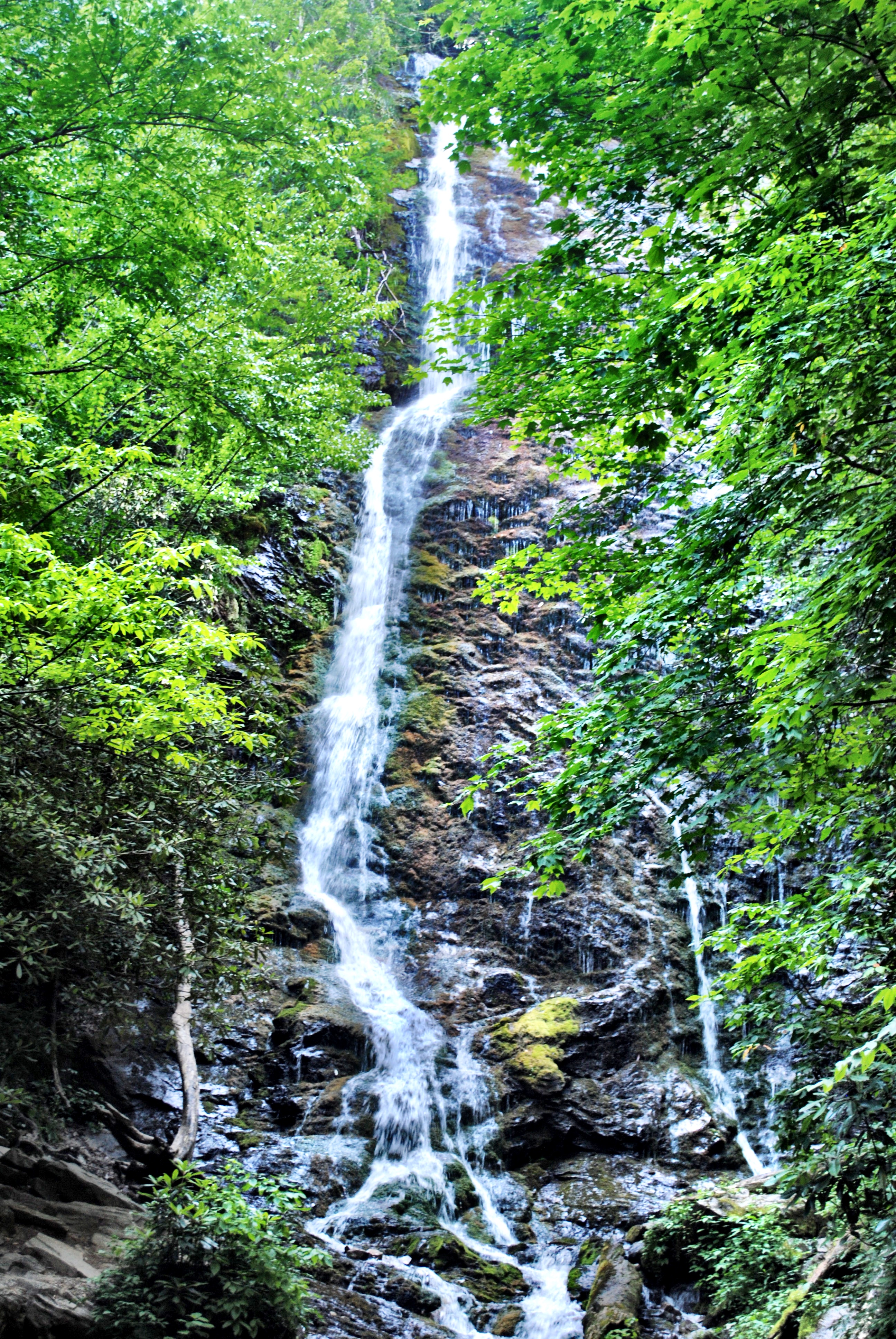 Mingo Falls in Cherokee North Carolina