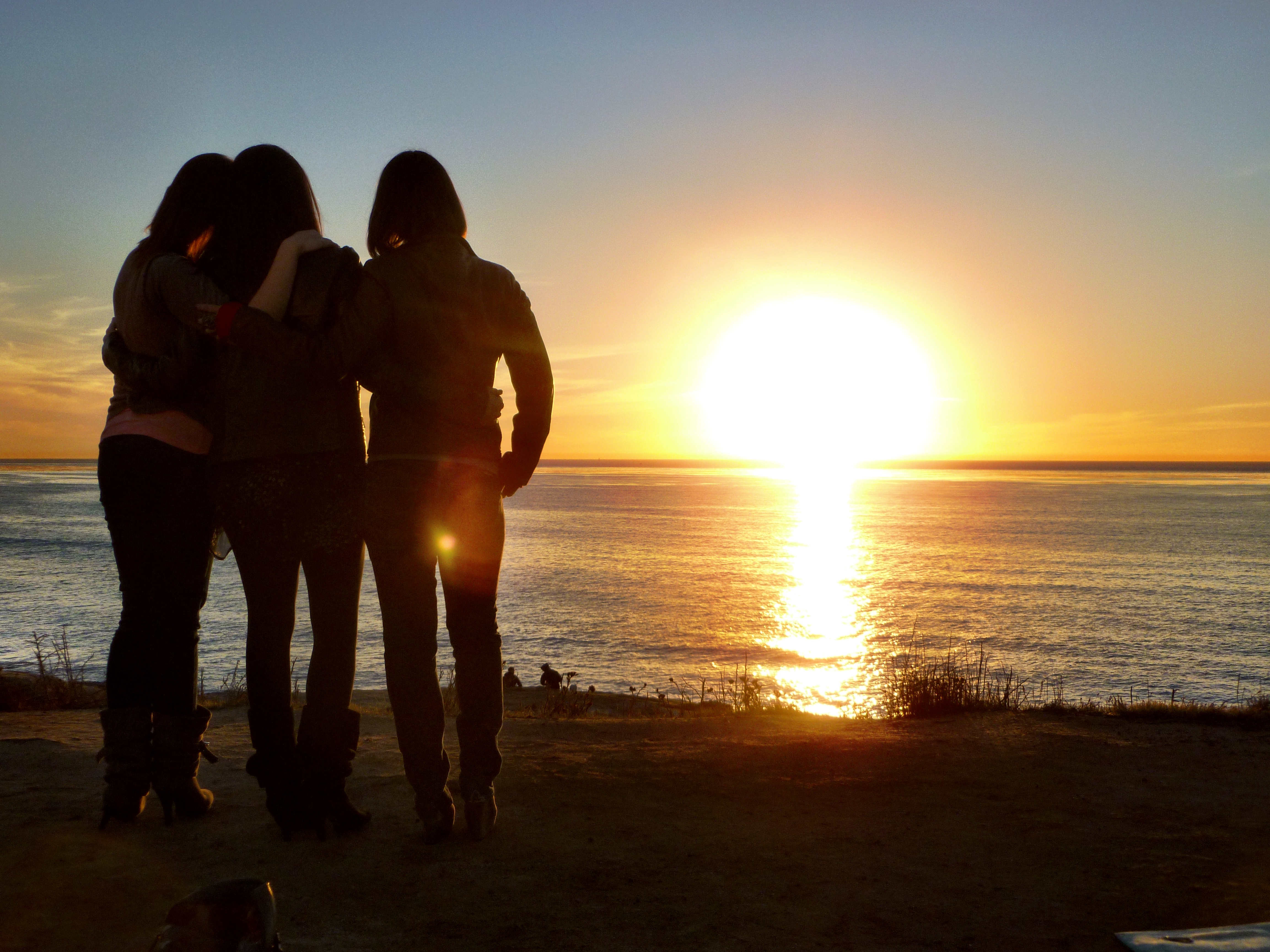 Watch the sunset from Sunset Cliffs in San Diego, California