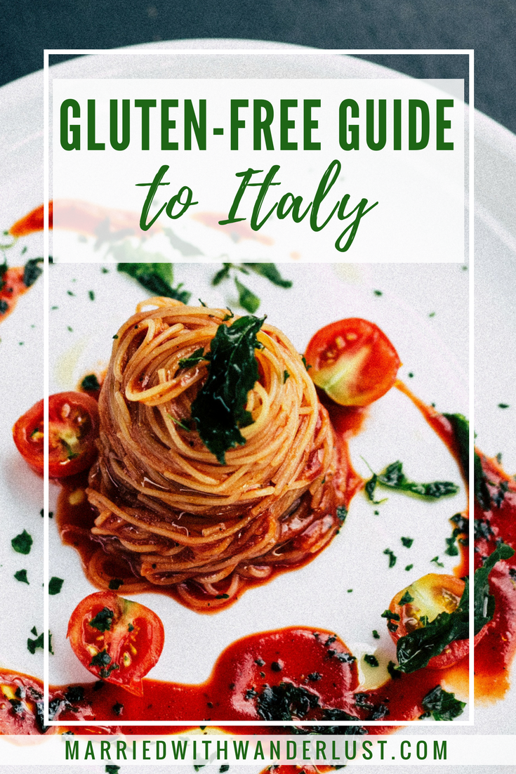 Tutto Italia Gluten Free Lunch and Dinner Menu — Gluten Free