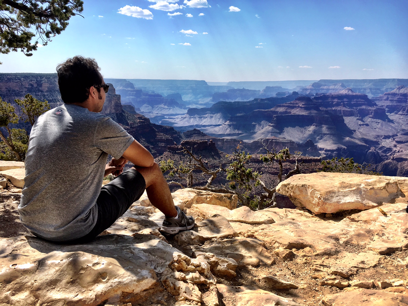 Take a moment to admire the Grand Canyon