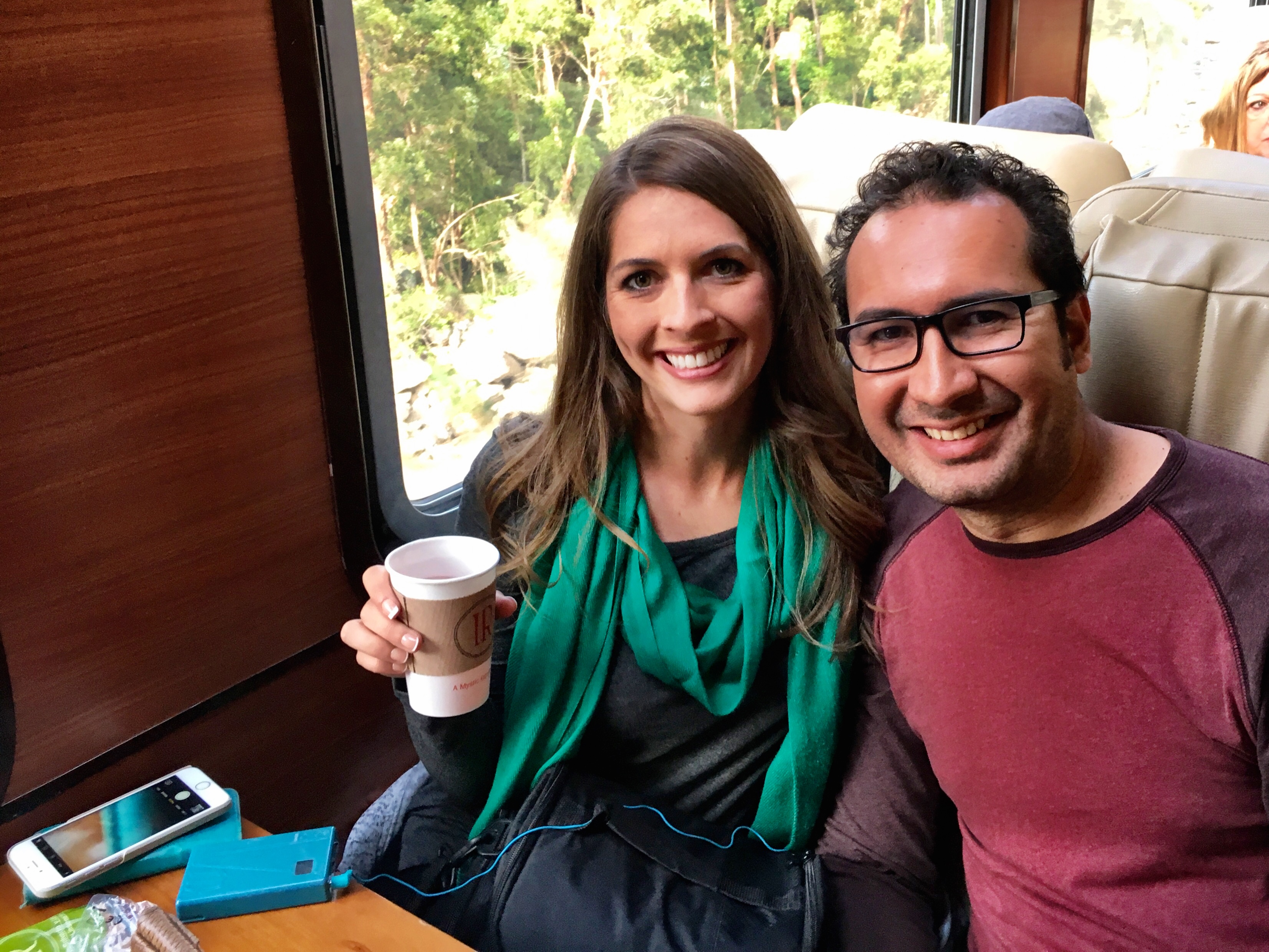 On the Train to Machu Picchu