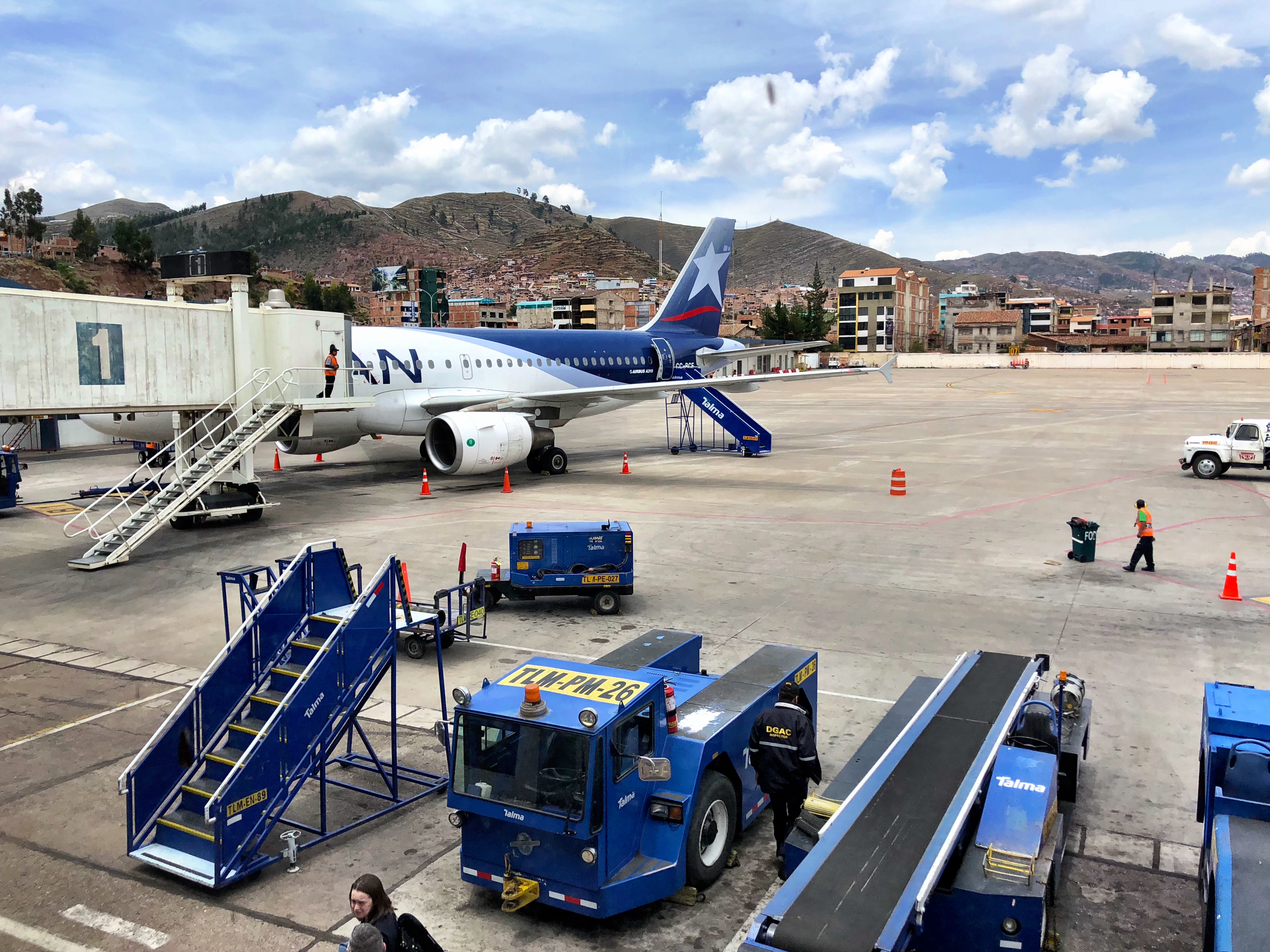 Airport in Cusco, Peru