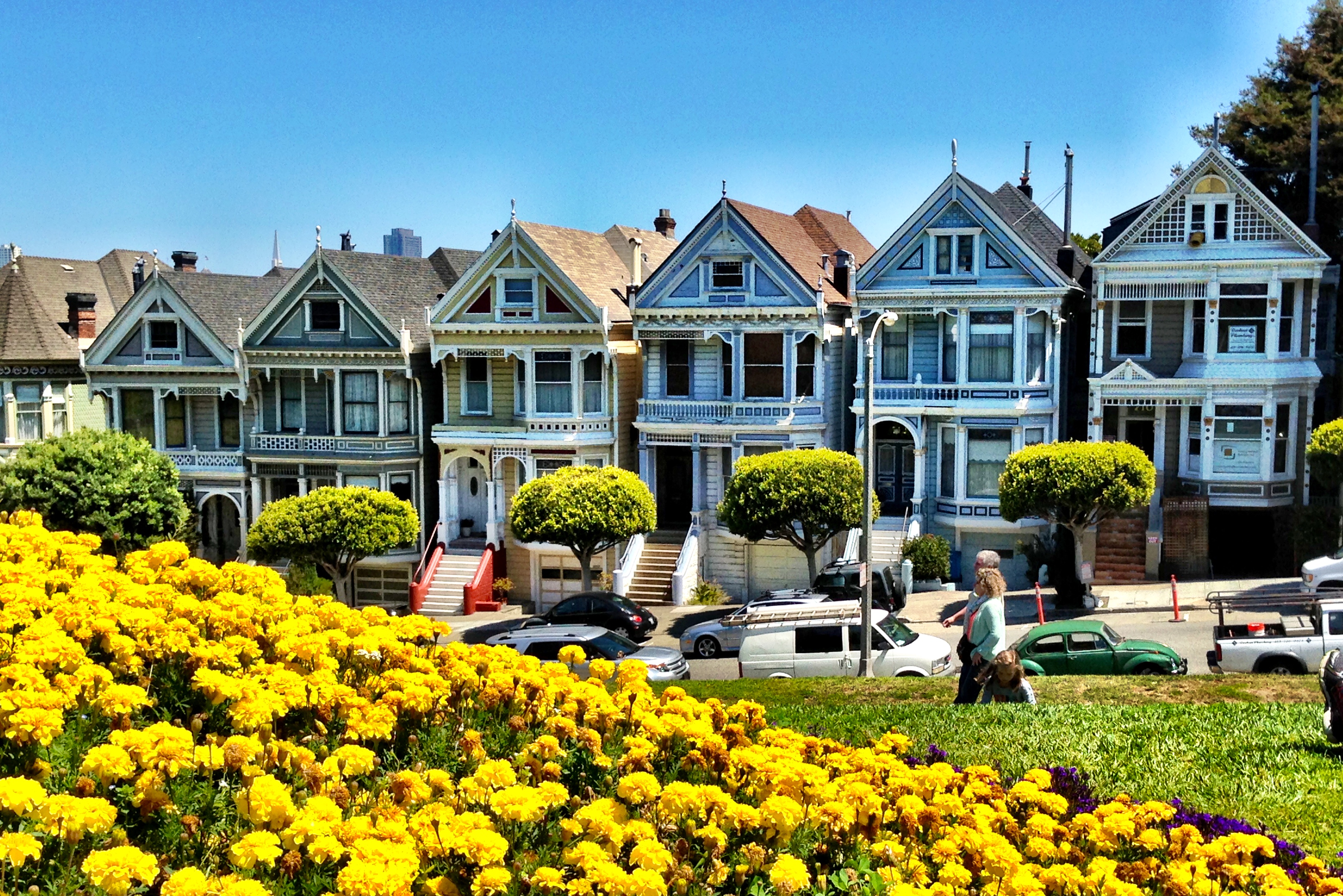 Painted Ladies in San Francisco