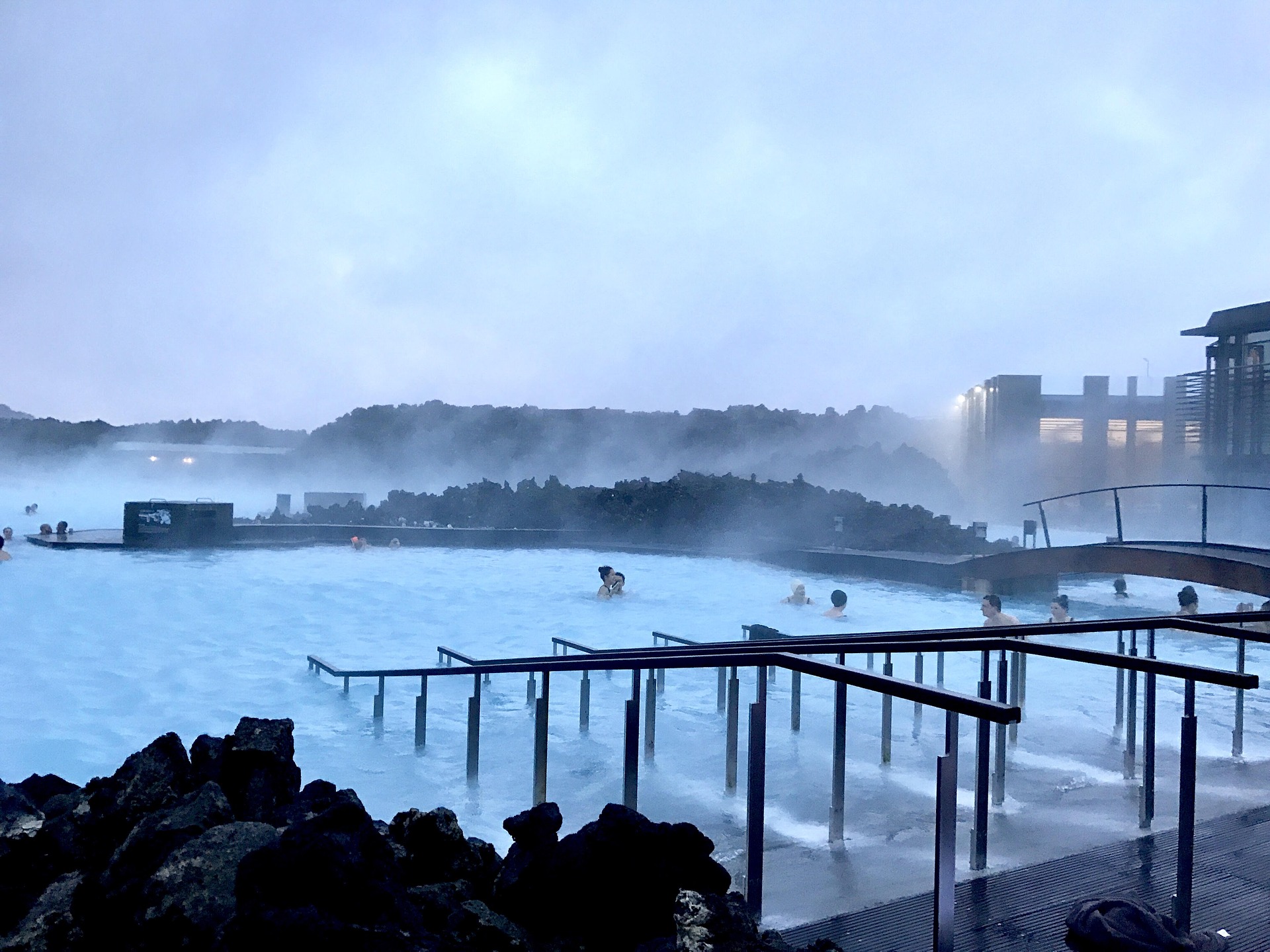 Blue Lagoon in Reykjavik, Iceland