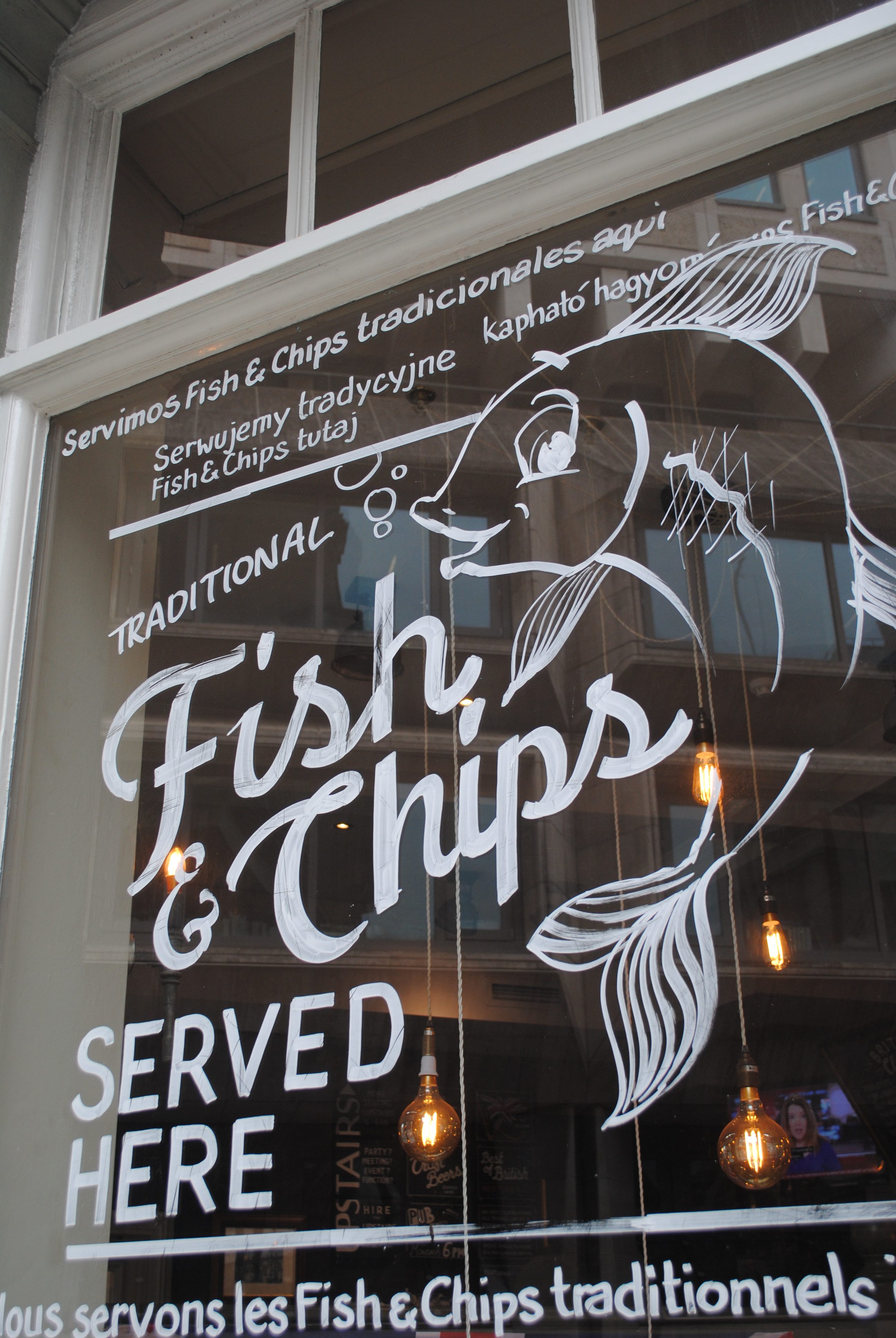 Eat Fish and Chips in London