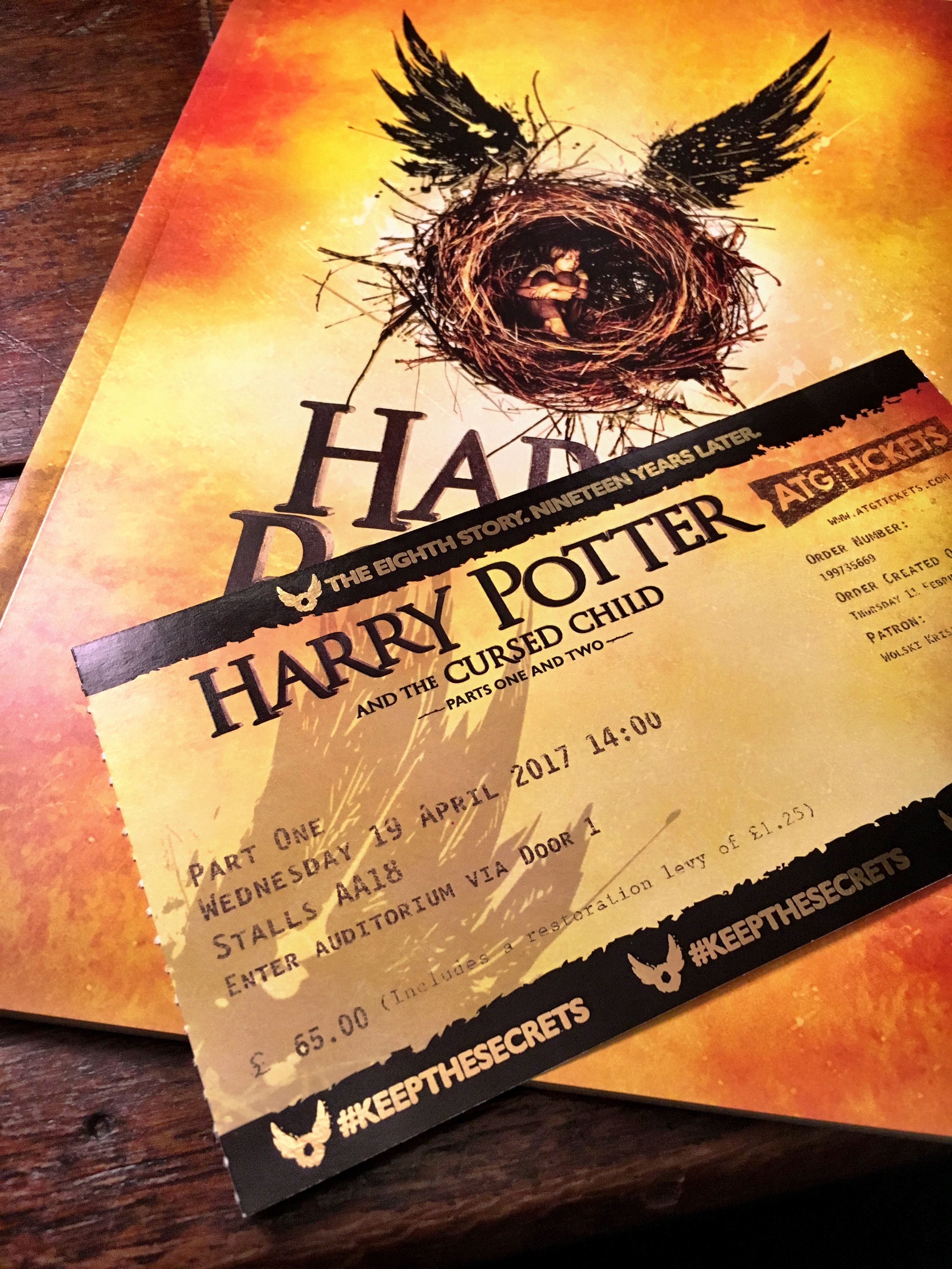 Harry Potter and the Cursed Child on the West End, London