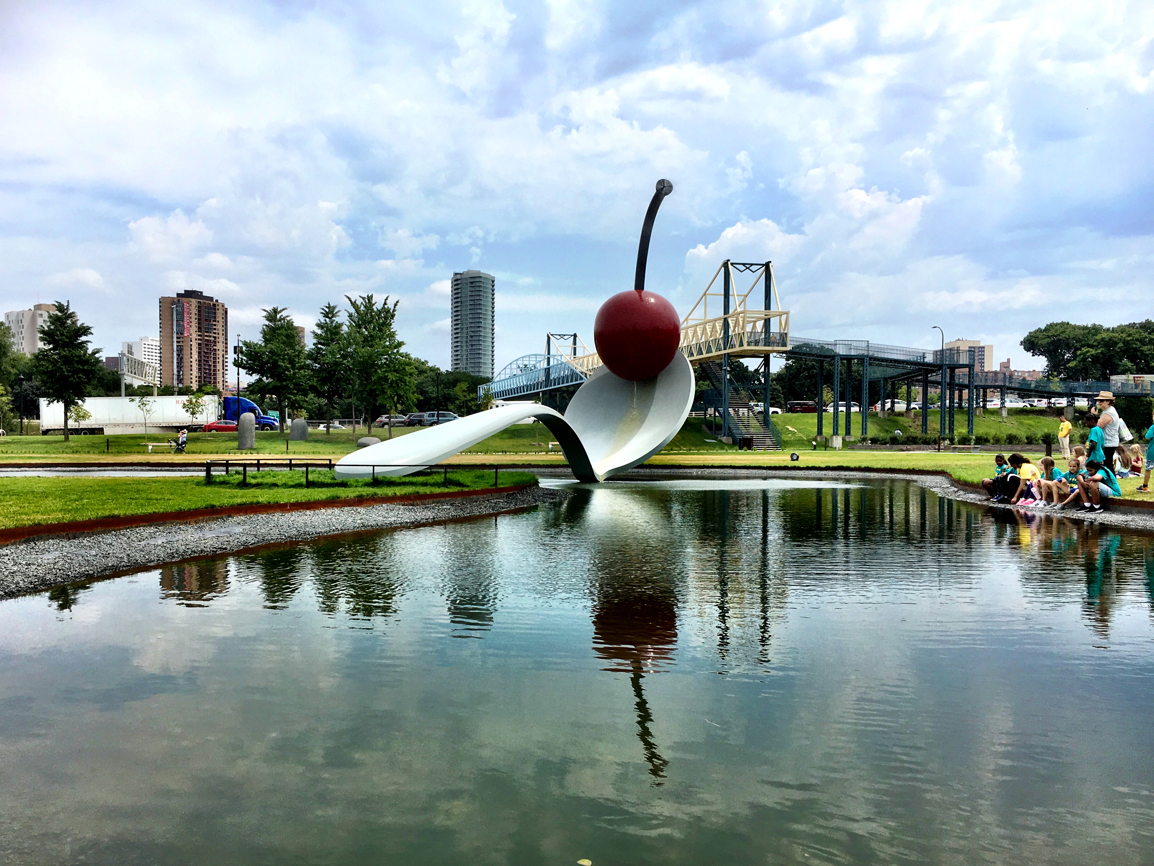 Minneapolis Sculpture Garden - Spoonbridge and Cherry