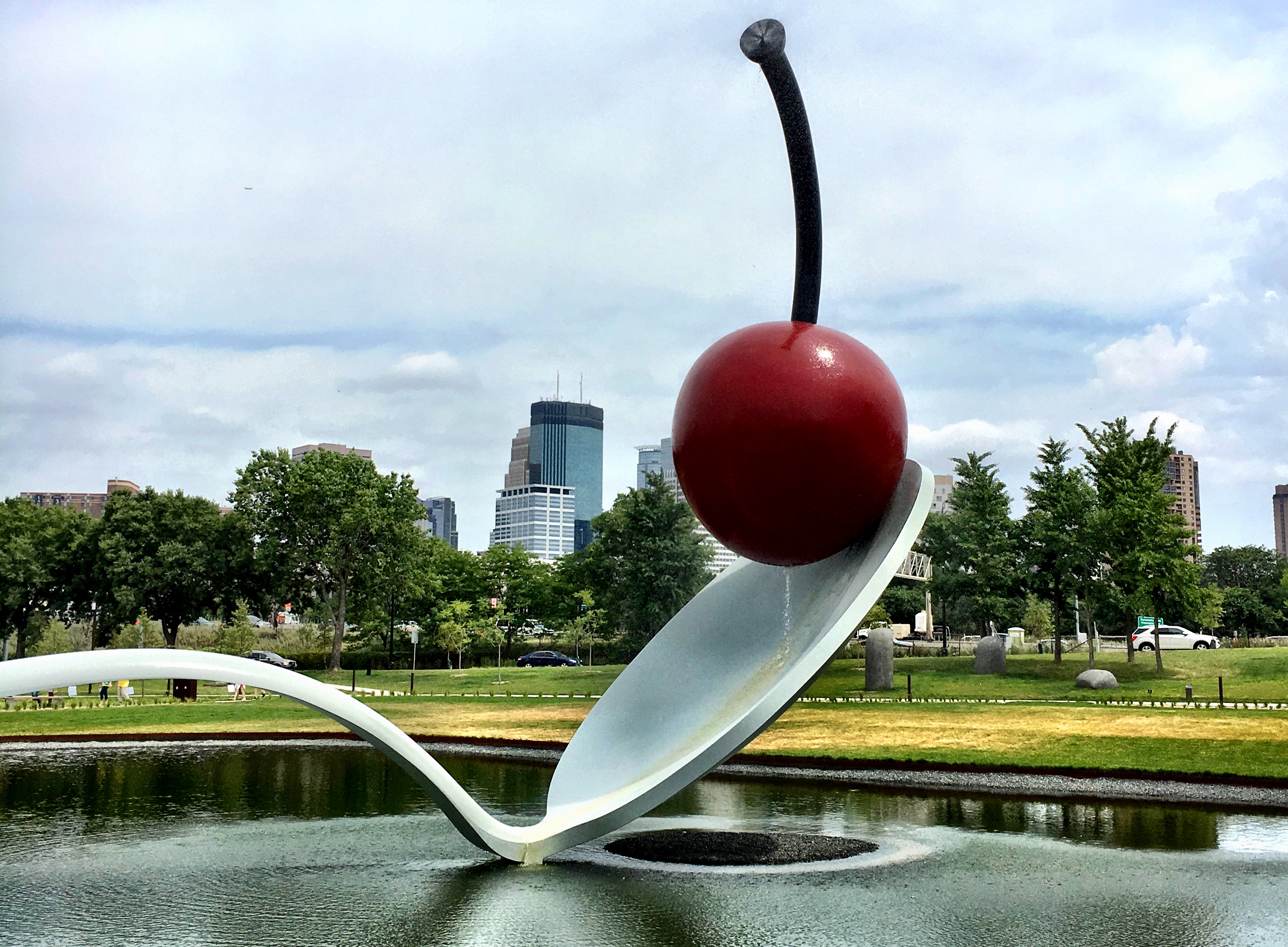 Spoonbridge And Cherry At The Minneapolis Sculpture Garden Married