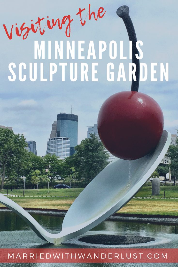 Visiting the Minneapolis Sculpture Garden
