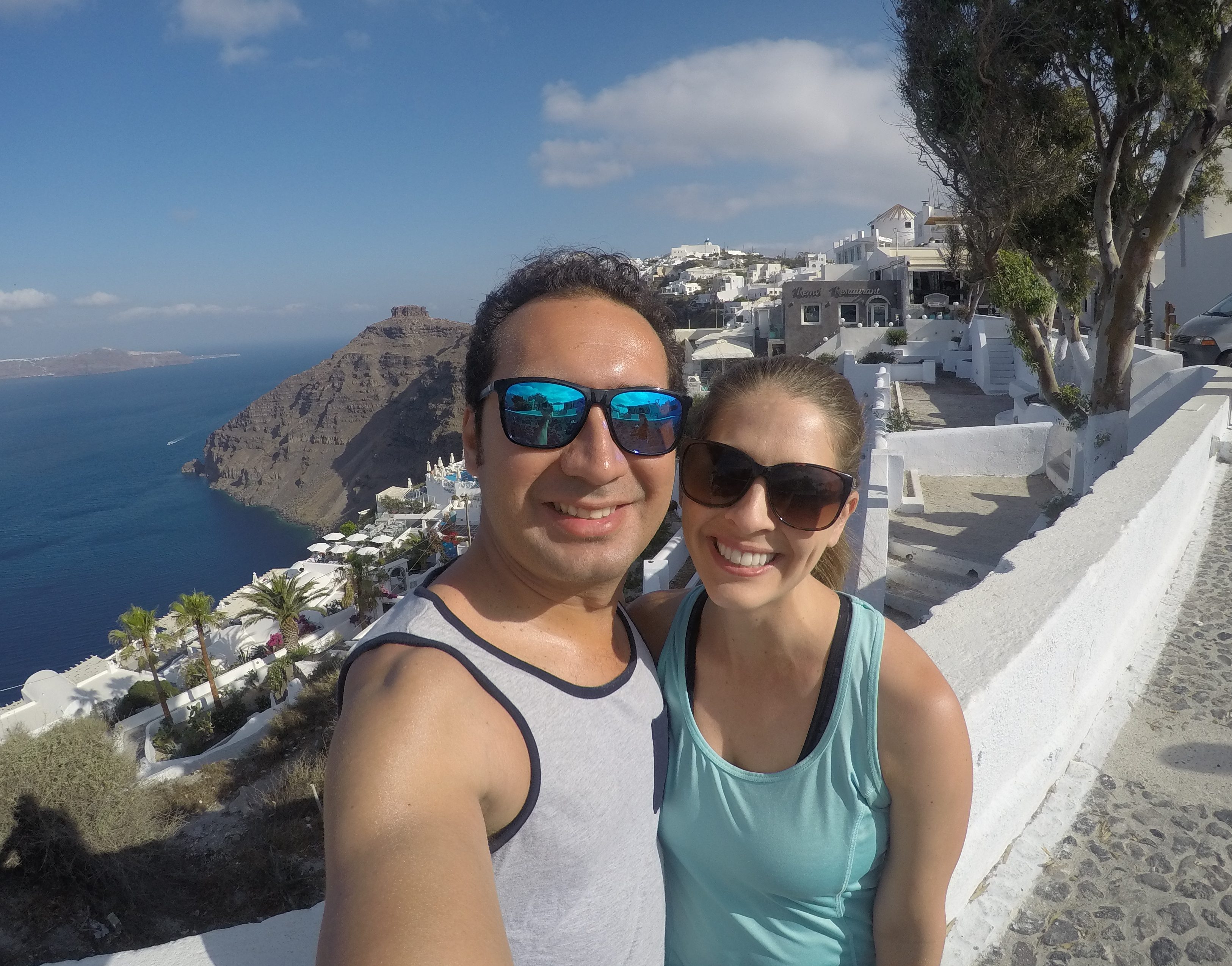 Hiking from Fira to Oia