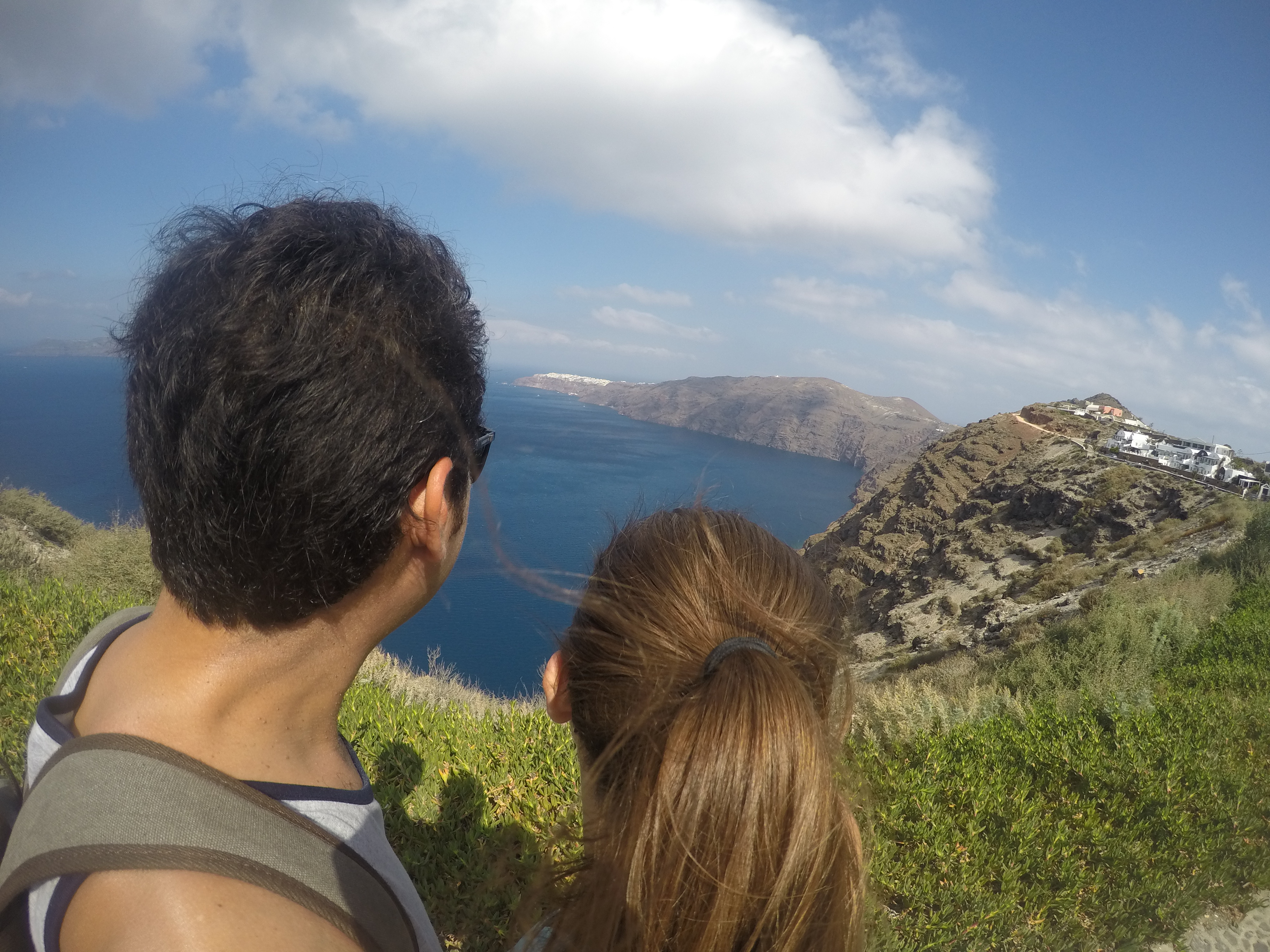 Hiking from Fira to Oia