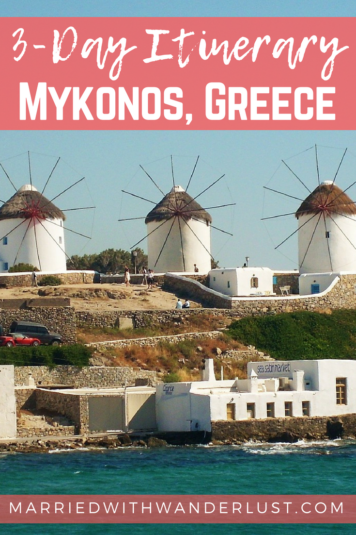 3-Day Itinerary for Mykonos, Greece