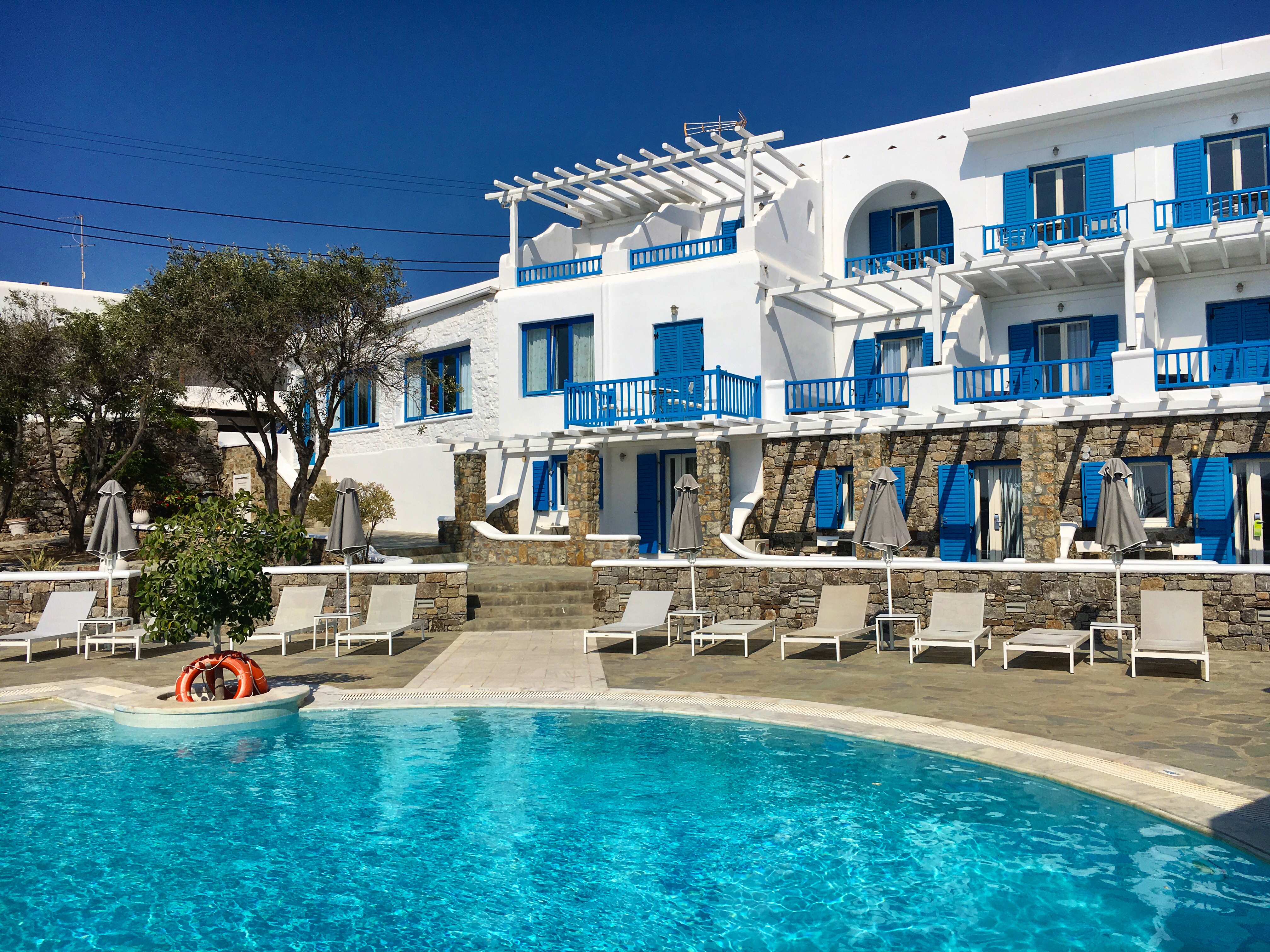 Argo Hotel in Mykonos, Greece