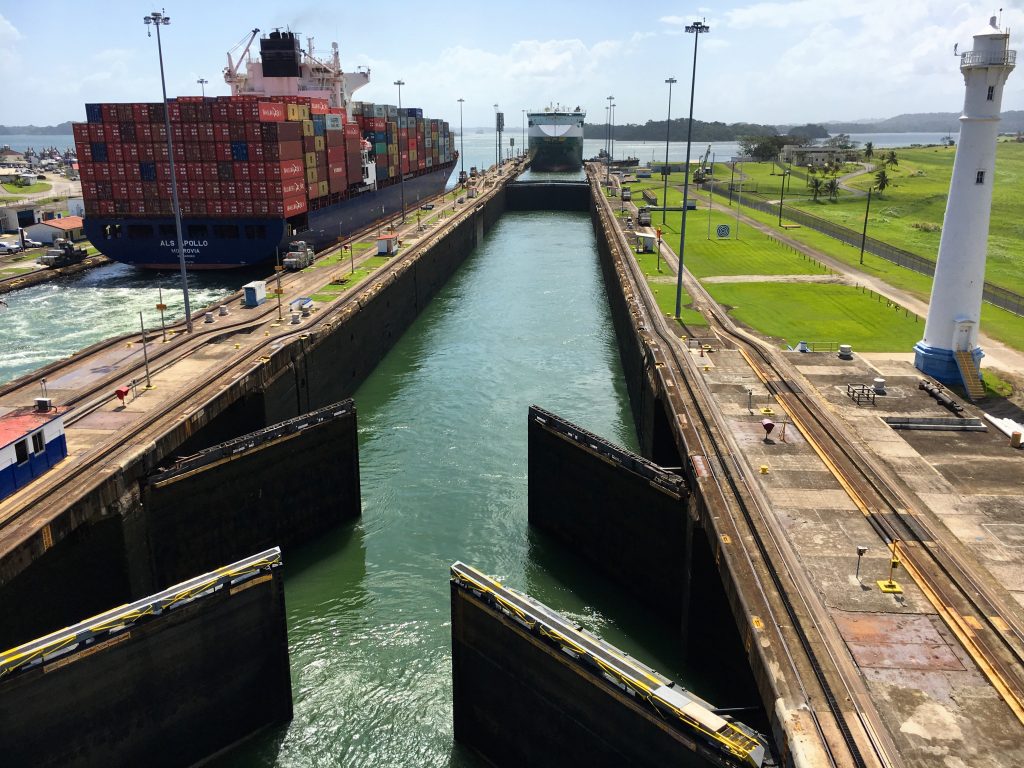 panama canal cruise old locks