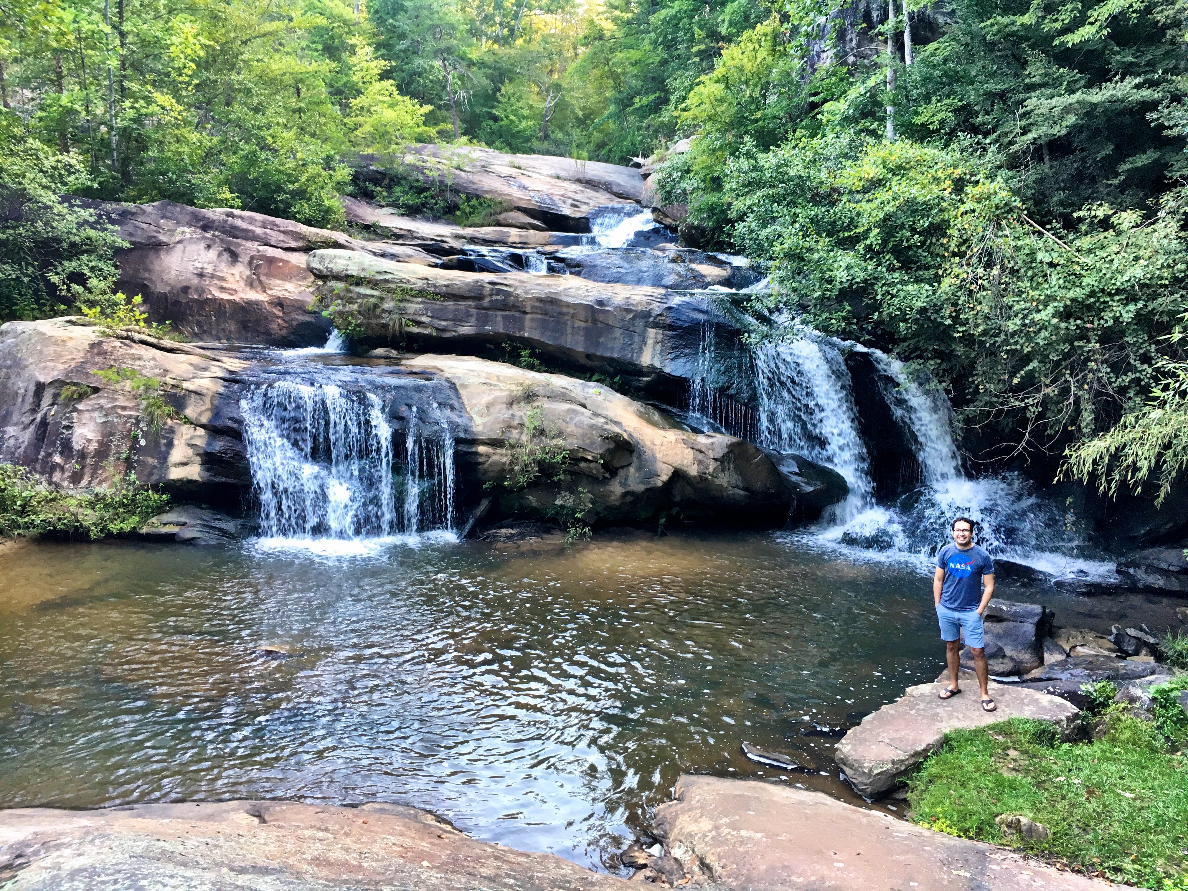 Waterfall at Chau Ram Park, South Carolina