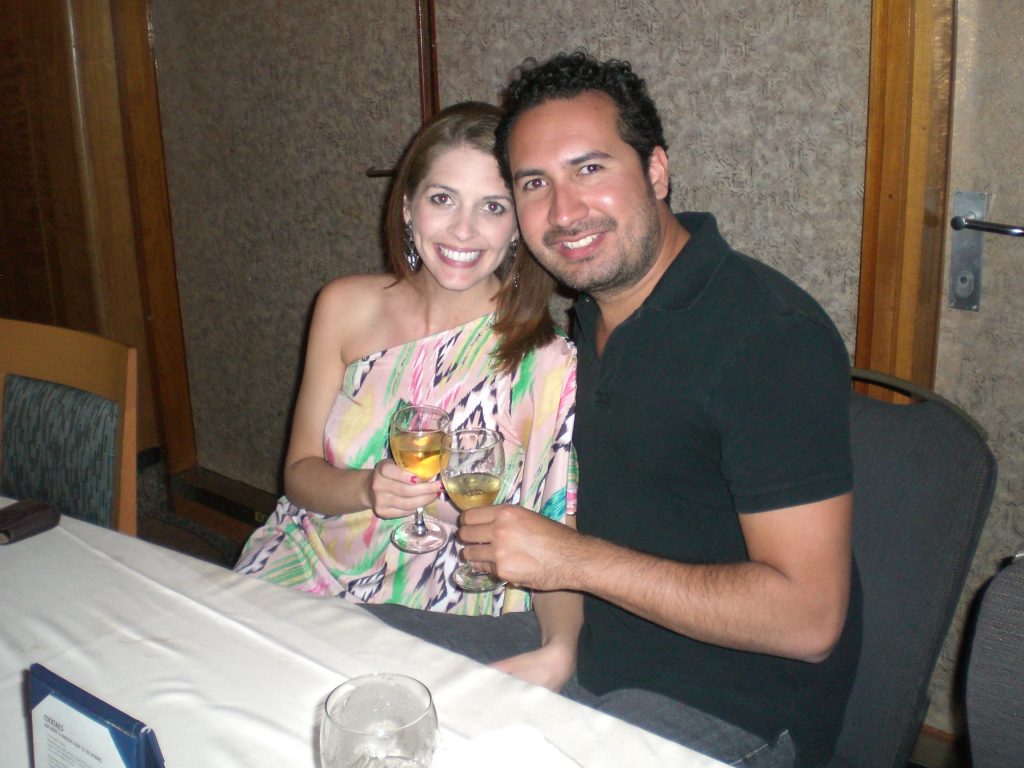 Dinner on a Carnival Cruise