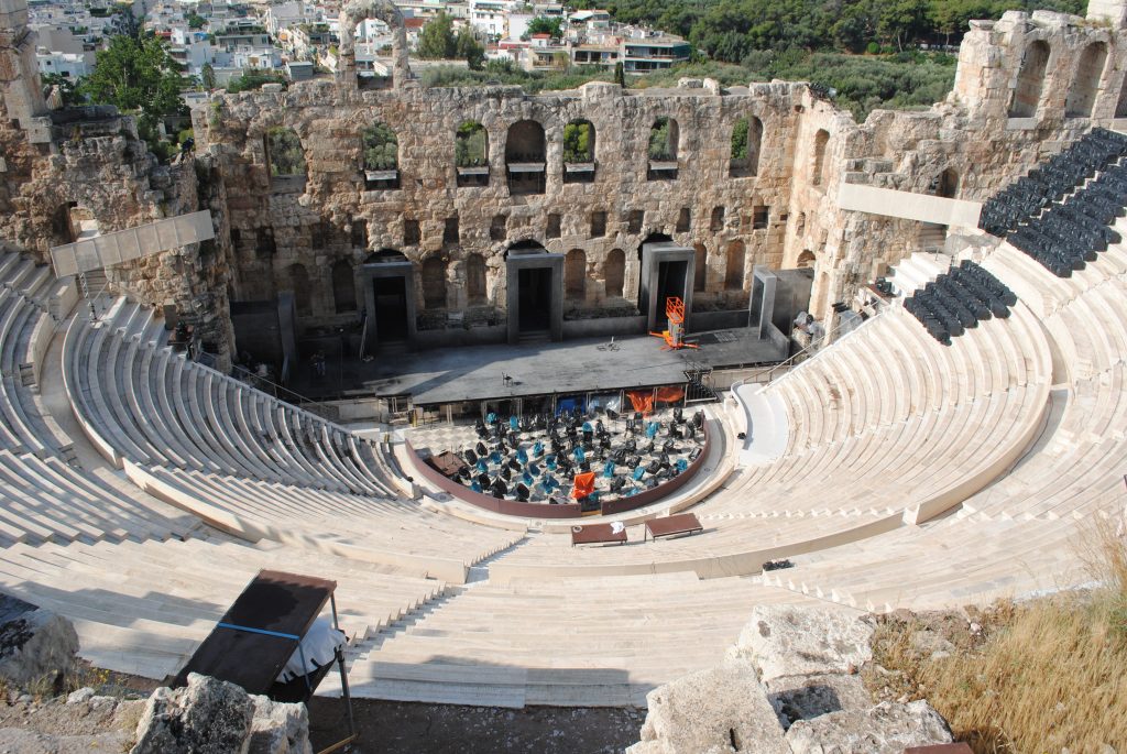 Odeon of Herodes Atticus at the Acropolis