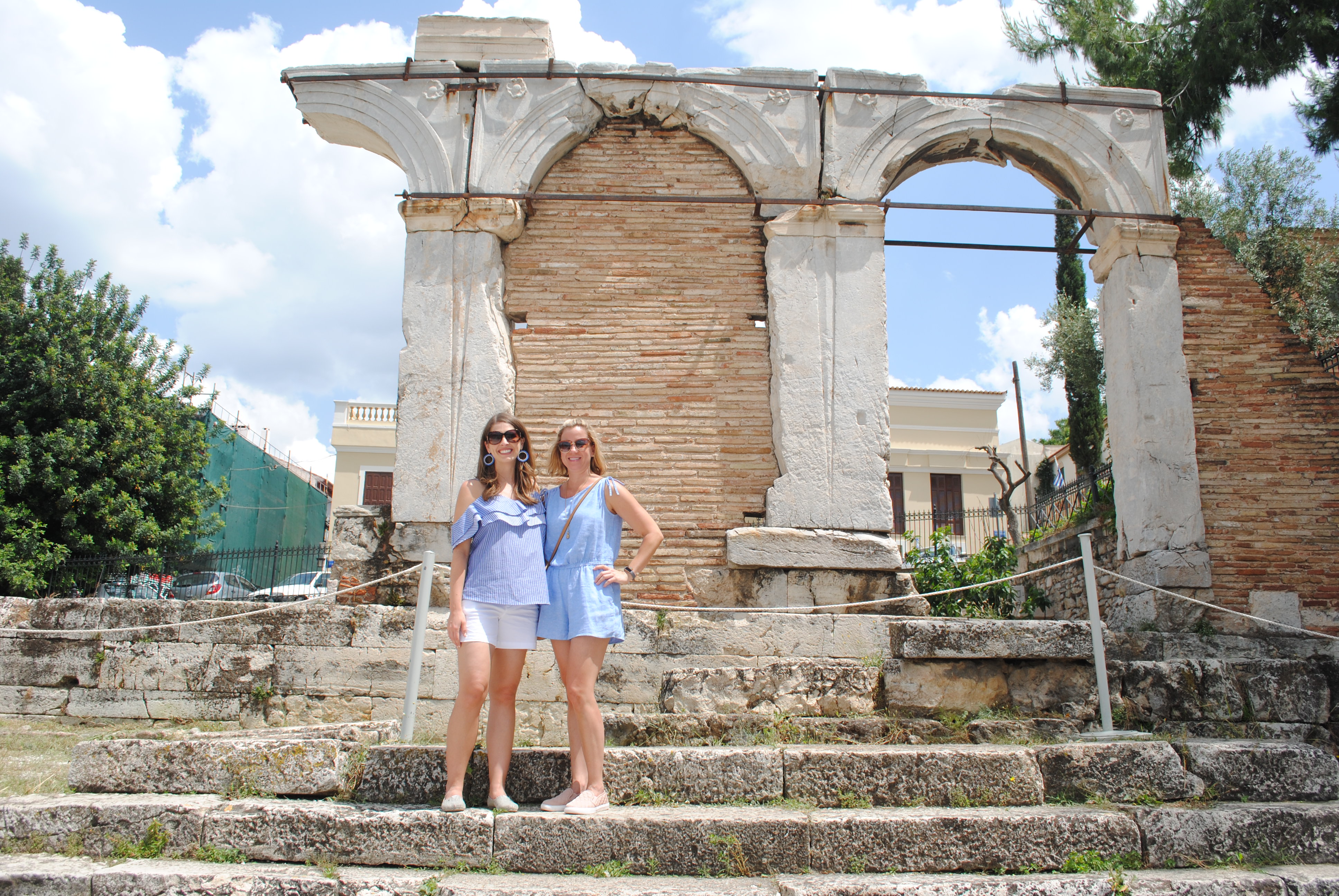 Checking out the Roman Agora in Athens