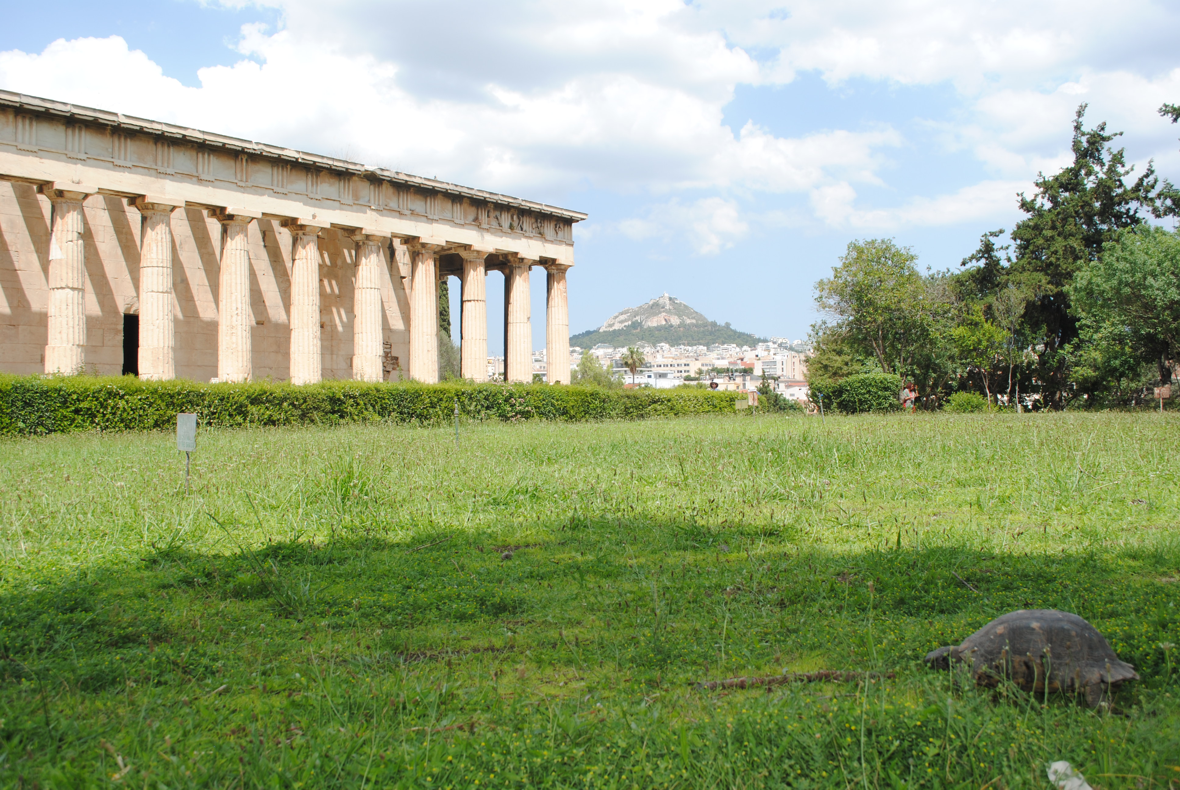 Hephaisteion at the Ancient Agora in Athens, Greece