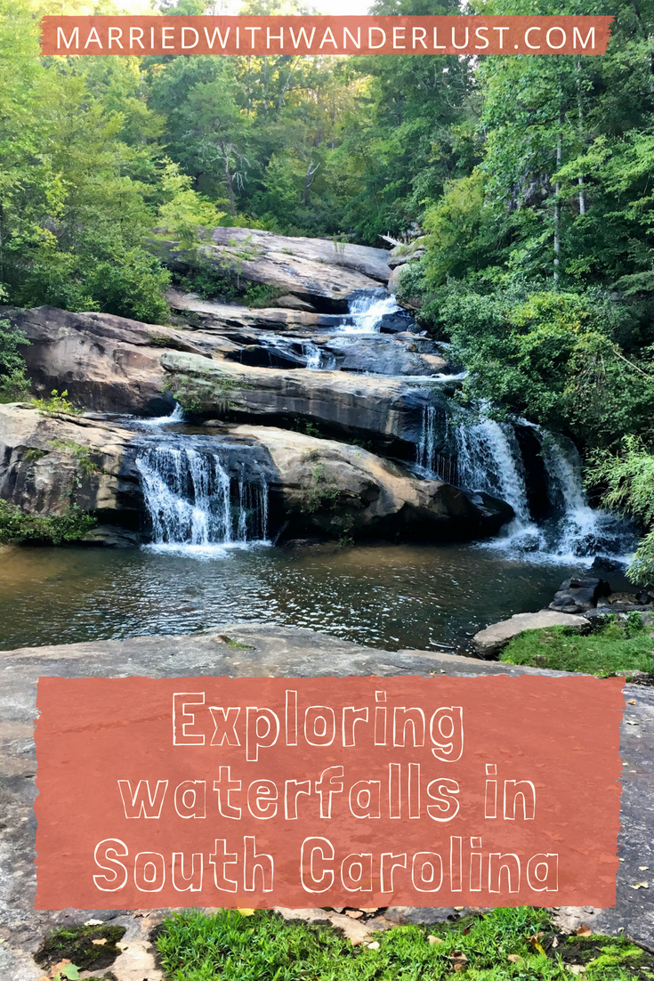 Exploring waterfalls in South Carolina