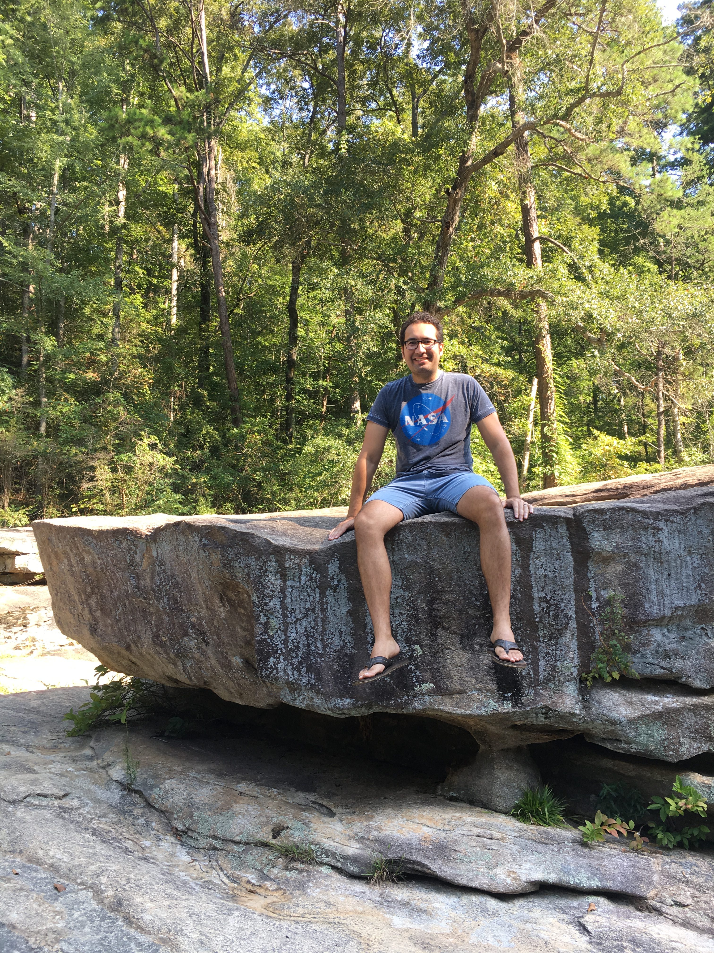 Relaxing in Chau Ram County Park, South Carolina