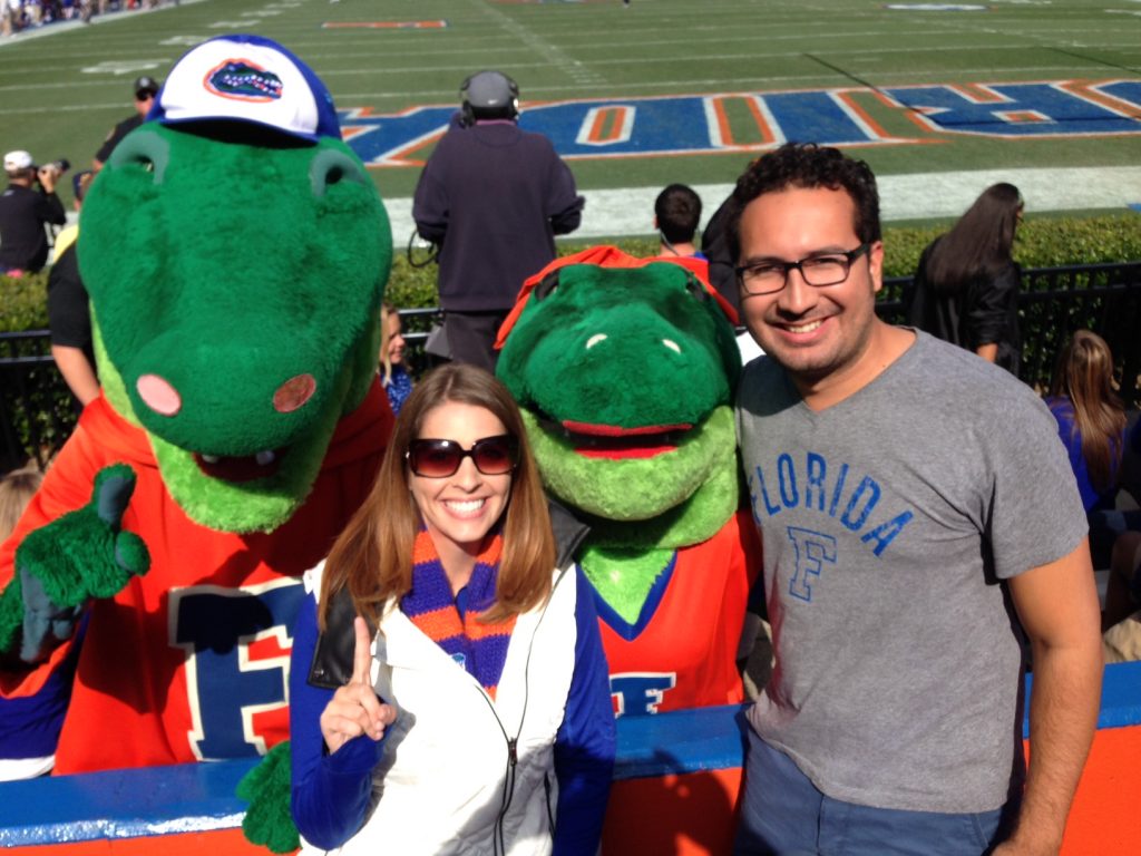 Attend a Gators football game in Gainesville, Florida