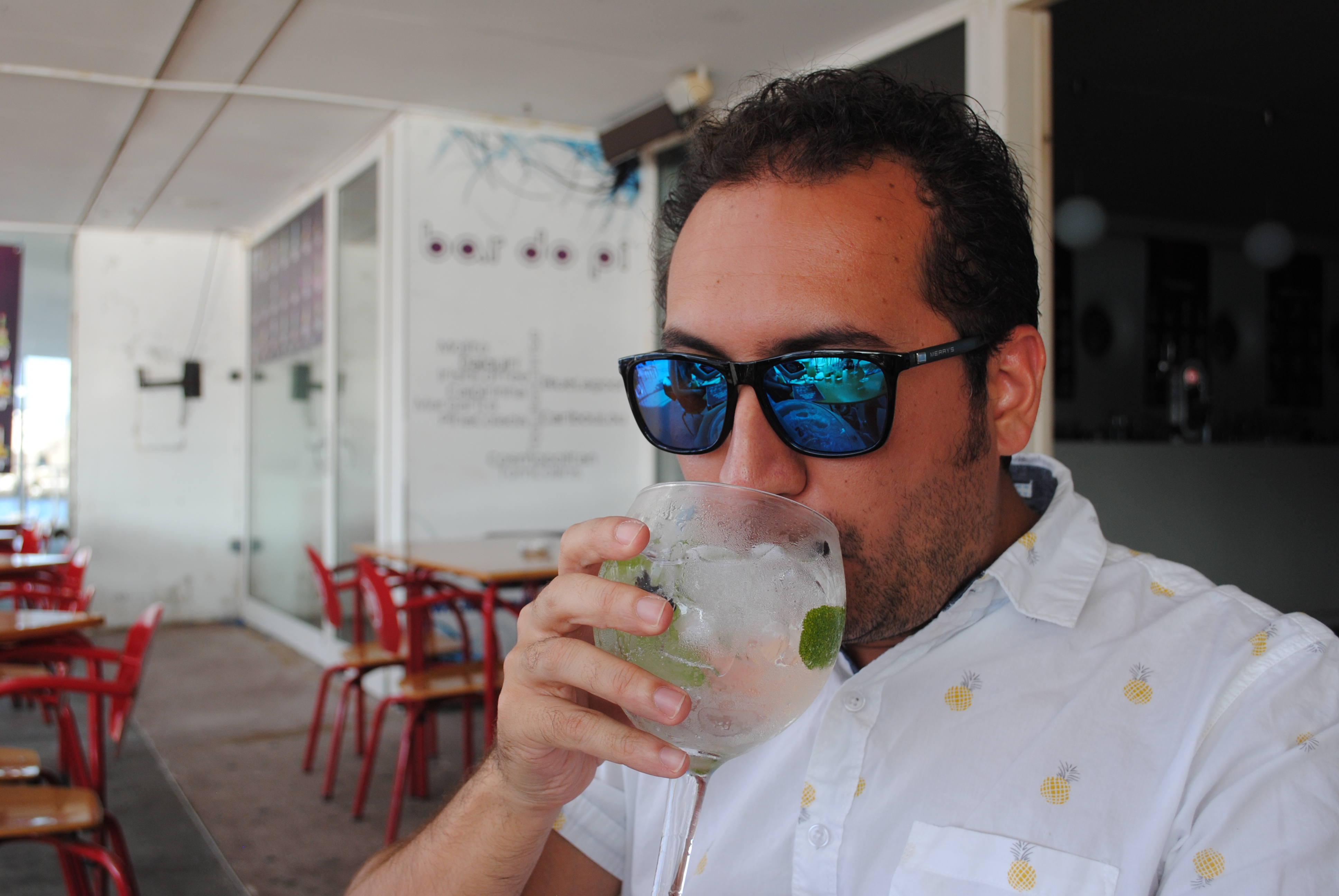 Caipirinhas at Bar Do Pi in Ponta Delgada