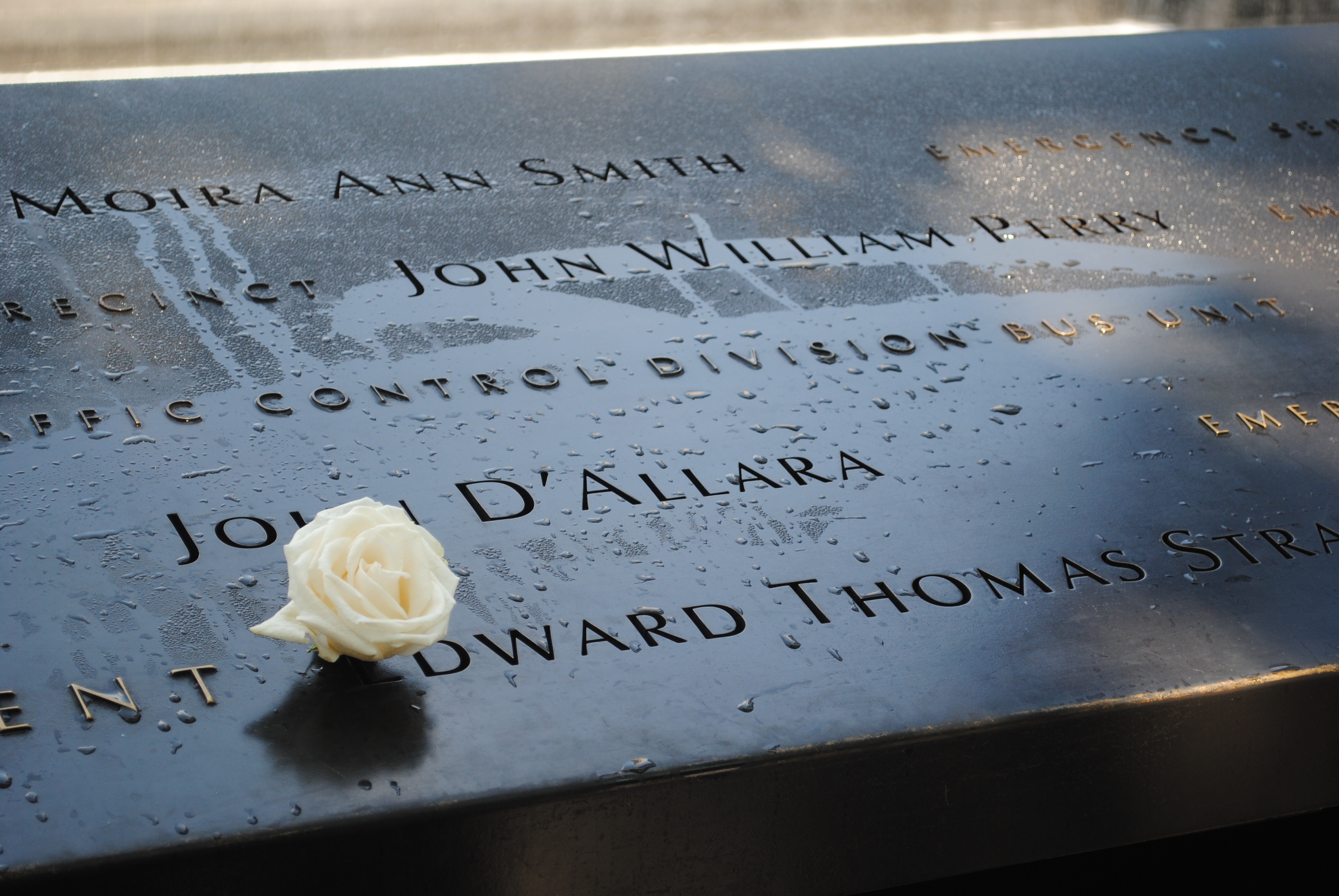 Reading the names on the 9/11 Memorial