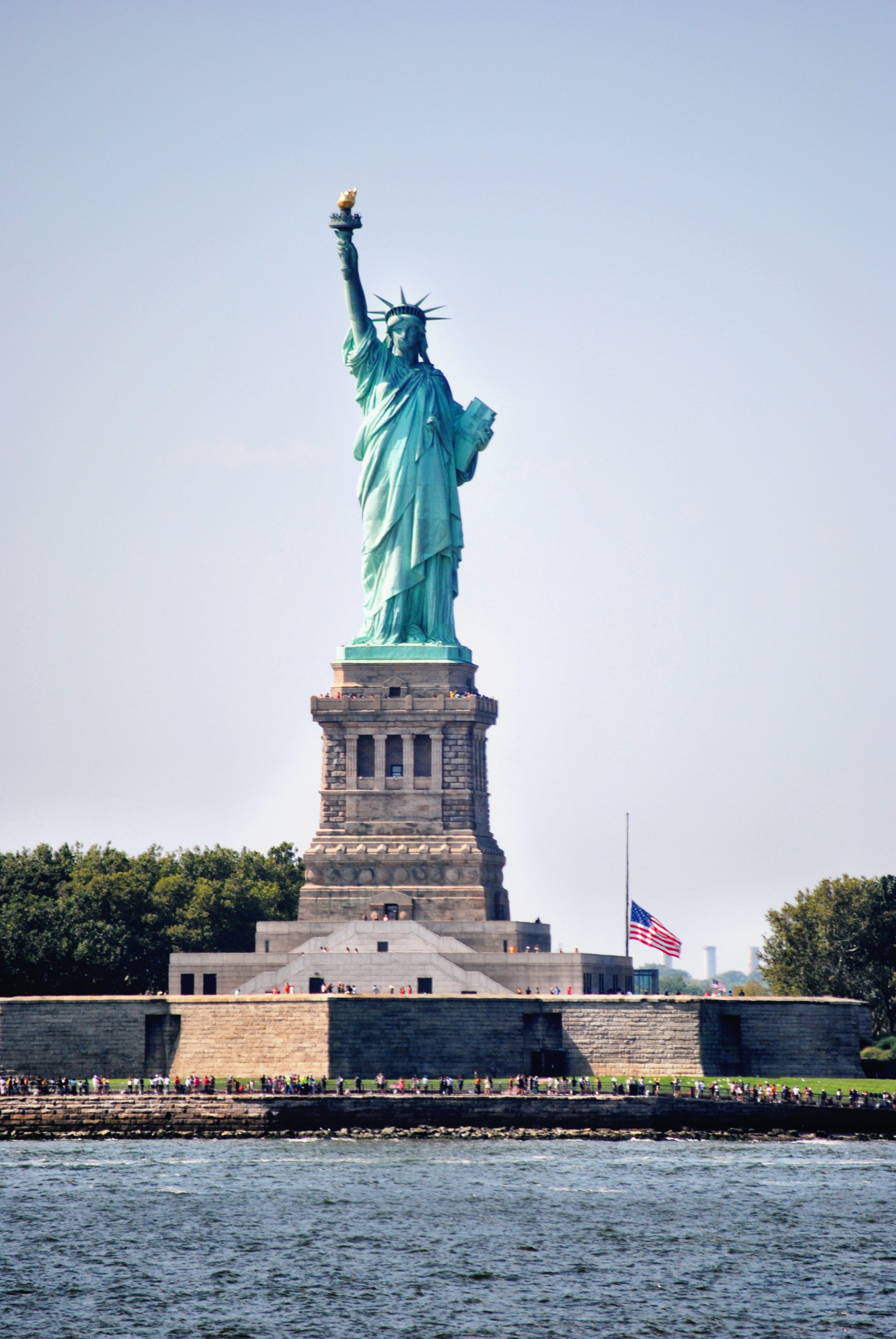 View of the Statue of Liberty from the Staten Island Ferry