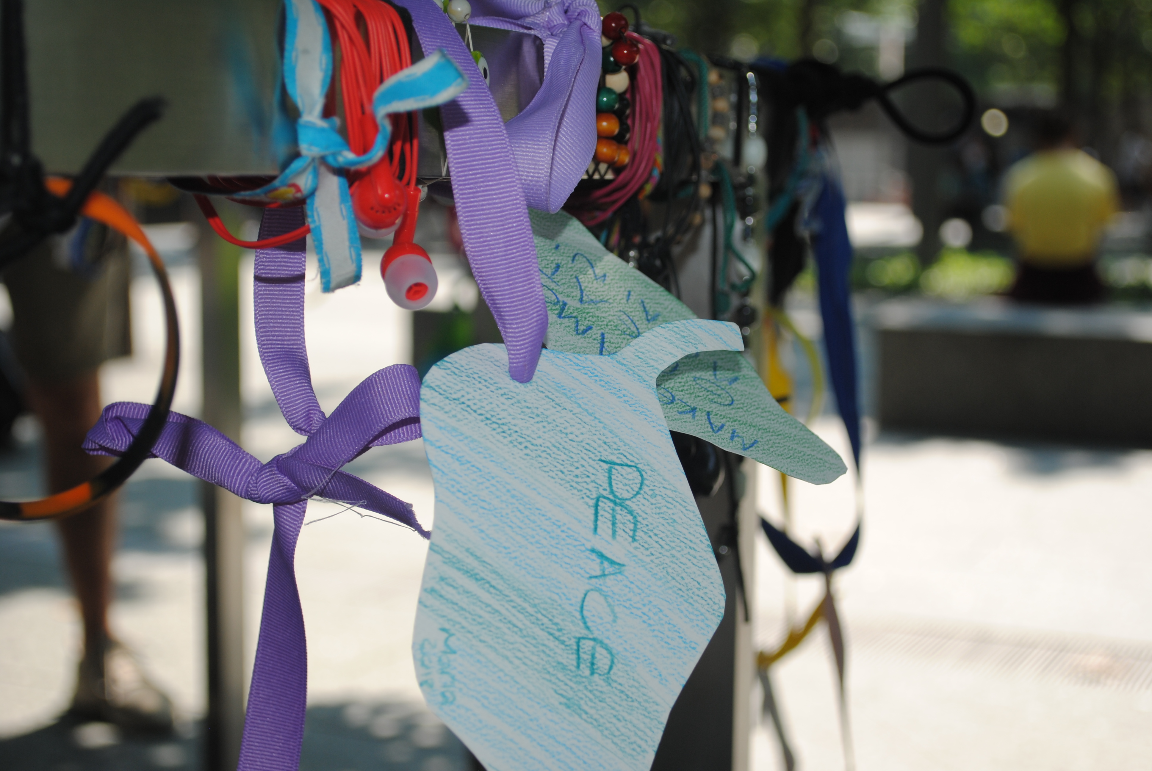 Survivor Tree at the 9/11 Memorial in NYC