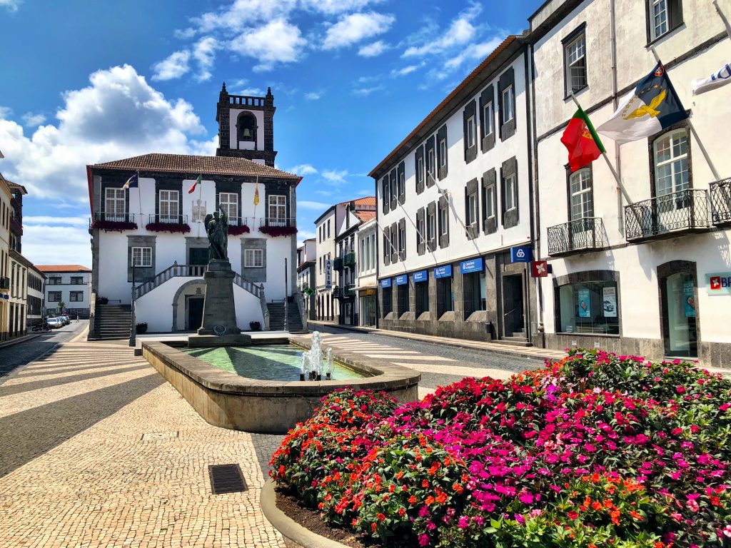 Wander the streets in Ponta Delgada