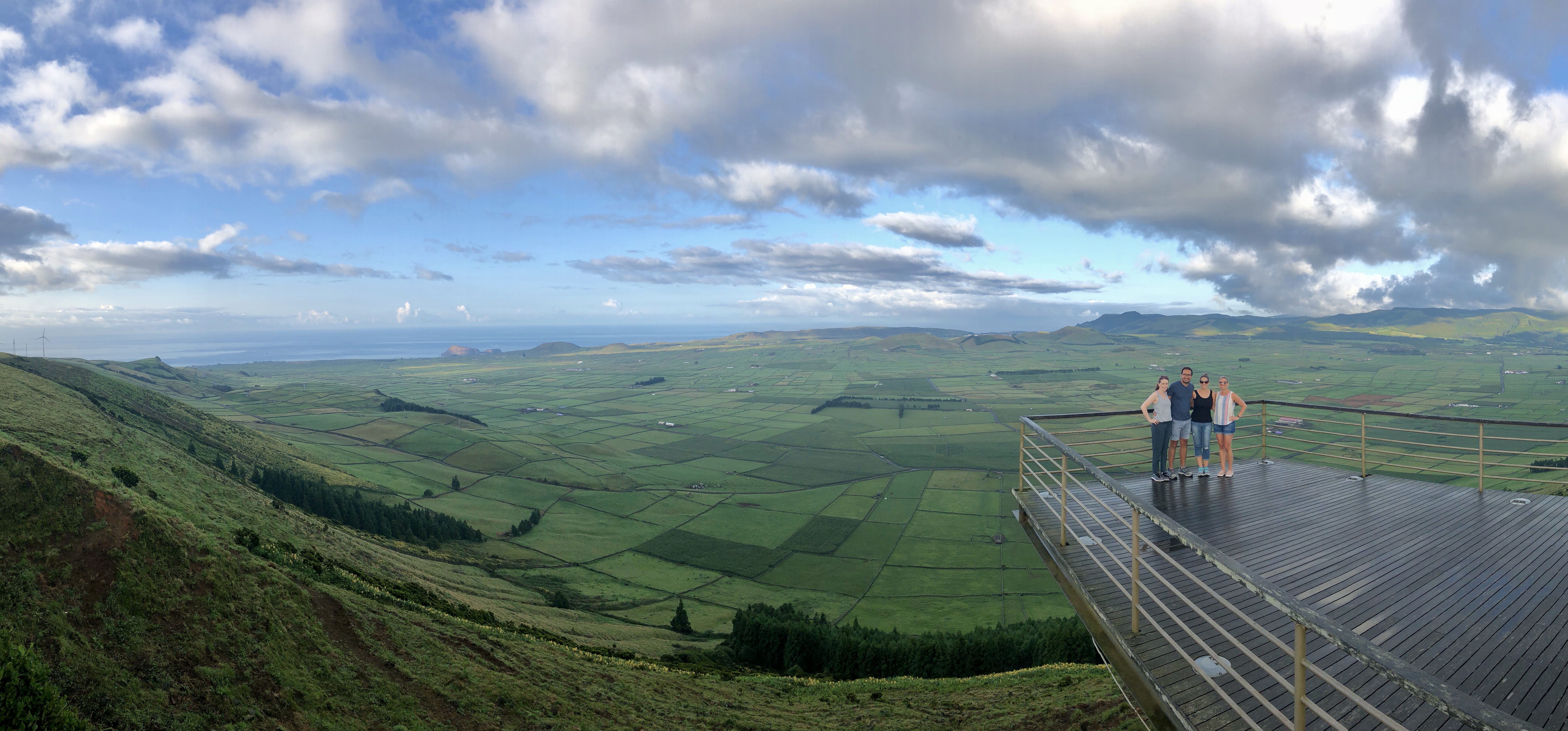 Serra do Cume Viewpoint on Terceira Island