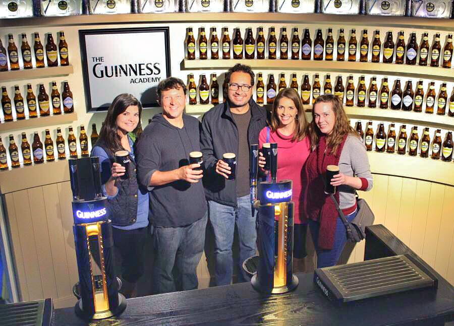 Learn to pour the perfect beer on the Guinness Factory tour