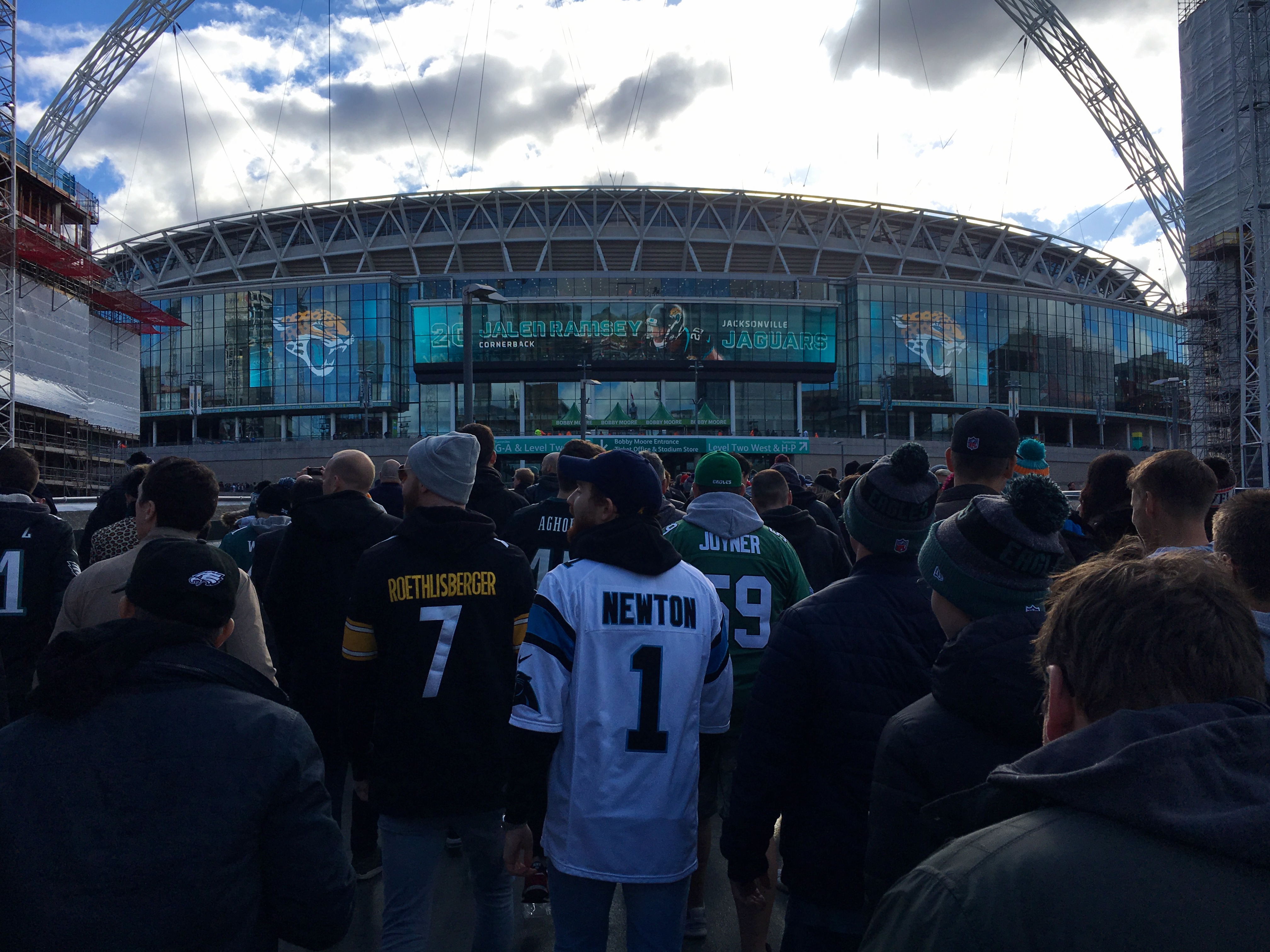 NFL fans in London