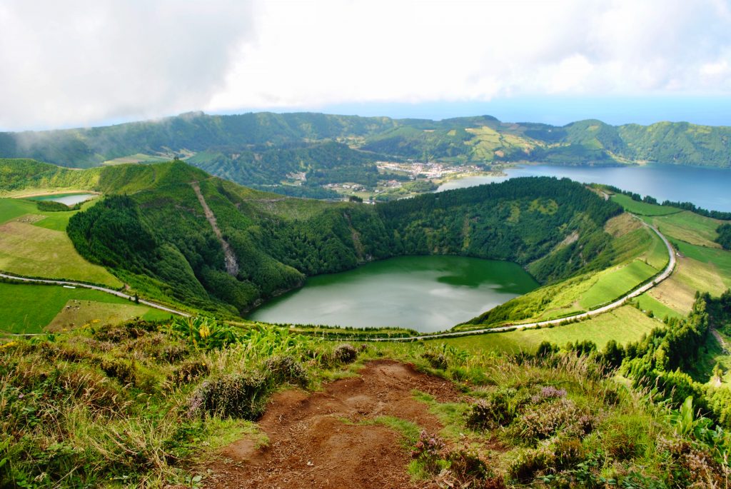 View from Miradouro da Boca do Inferno, Azores