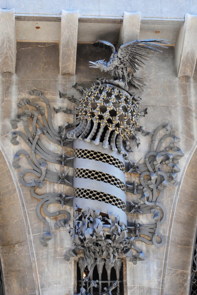 Exterior of Palau Guell, Barcelona