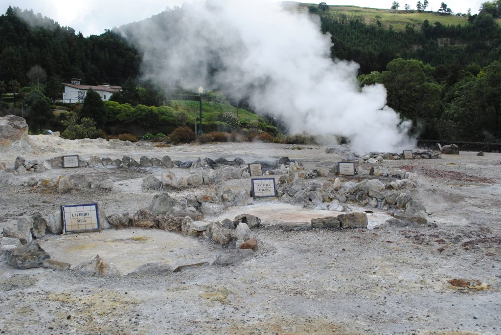 Caldeiras das Furnas, Sao Miguel Island, Azores