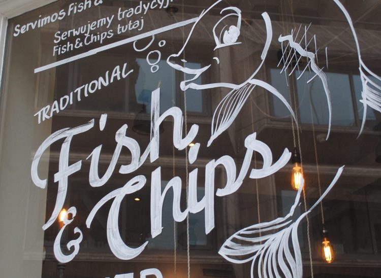 Eat fish & chips in London